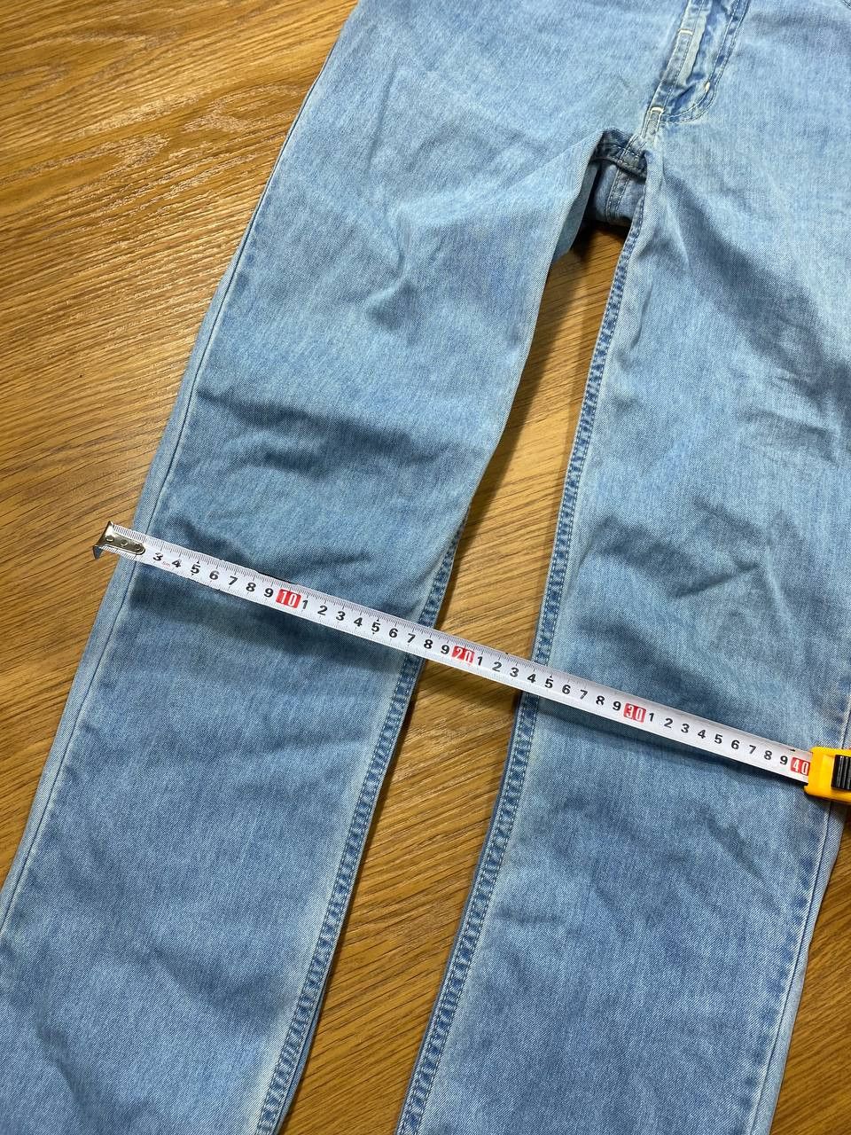 Japanese Brand Dirty Painted Distressed Thrashed Faded Baggy Jeans Y2K Size US 30 / EU 46 - 20 Thumbnail