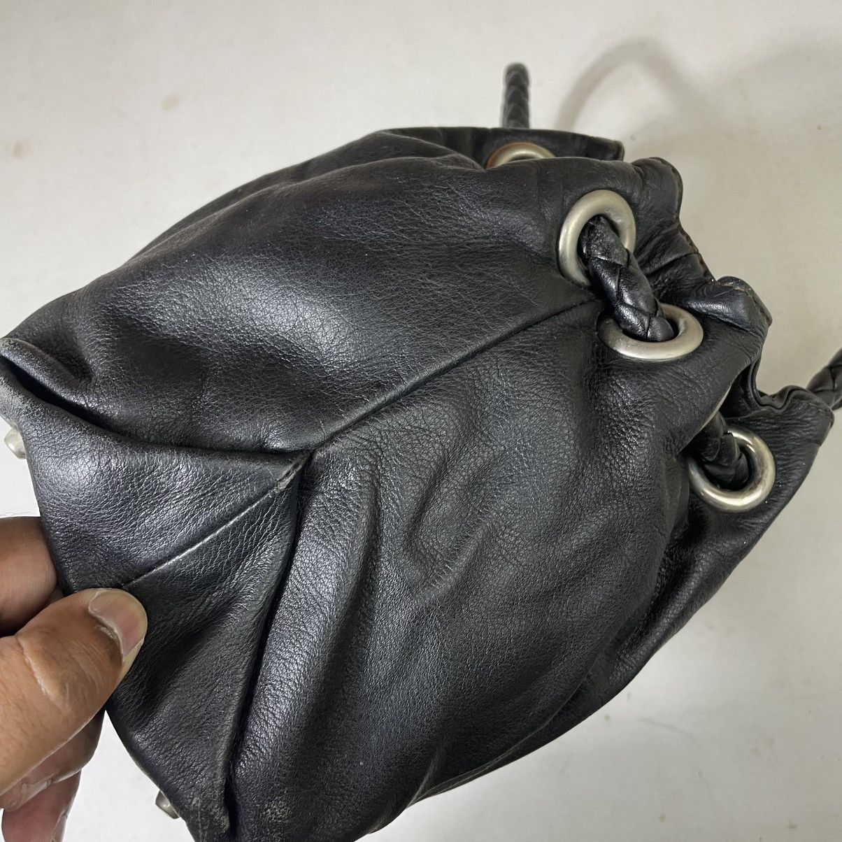 Furla (A-29) FURLA LEATHER SHOULDER HANDBAG Size ONE SIZE - 4 Thumbnail