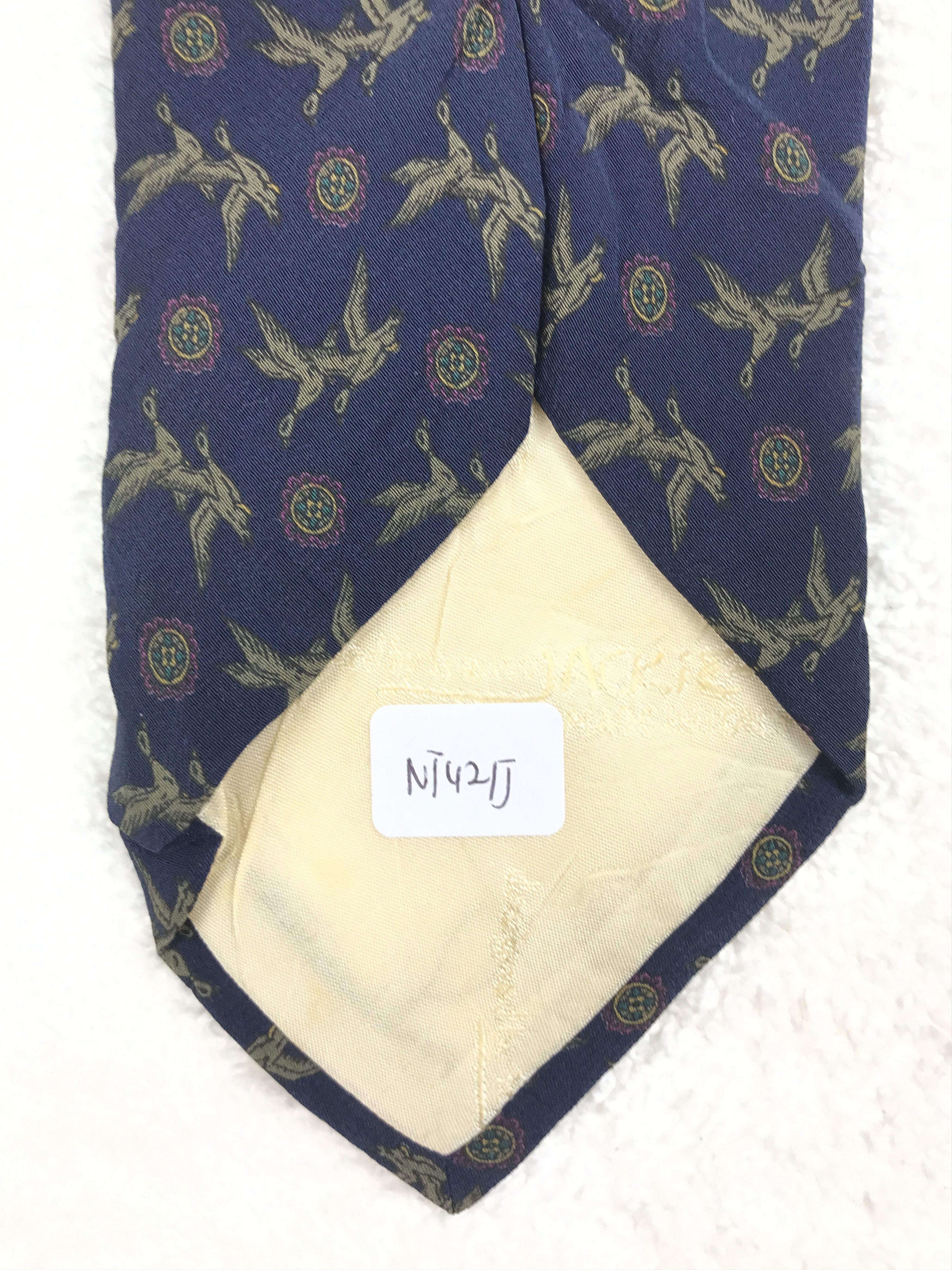 Vintage Vintage Jackie Silk Necktie Size ONE SIZE - 7 Thumbnail