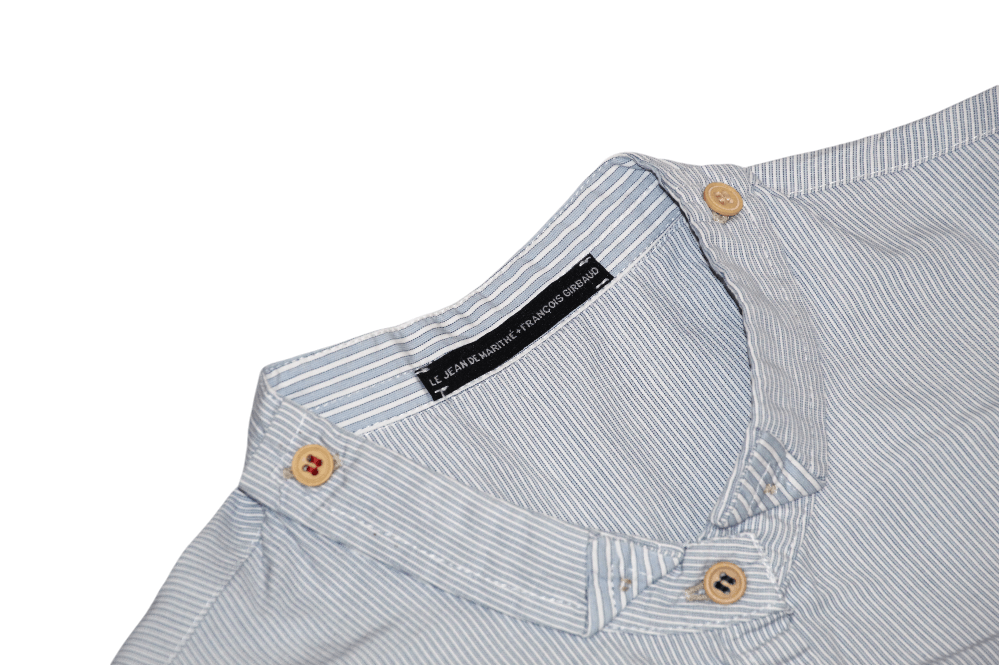 Marithe + Francois Girbaud Le Jean de Marithe Francois Girbaud Signatured Hickory Shirt Size M / US 6-8 / IT 42-44 - 2 Thumbnail