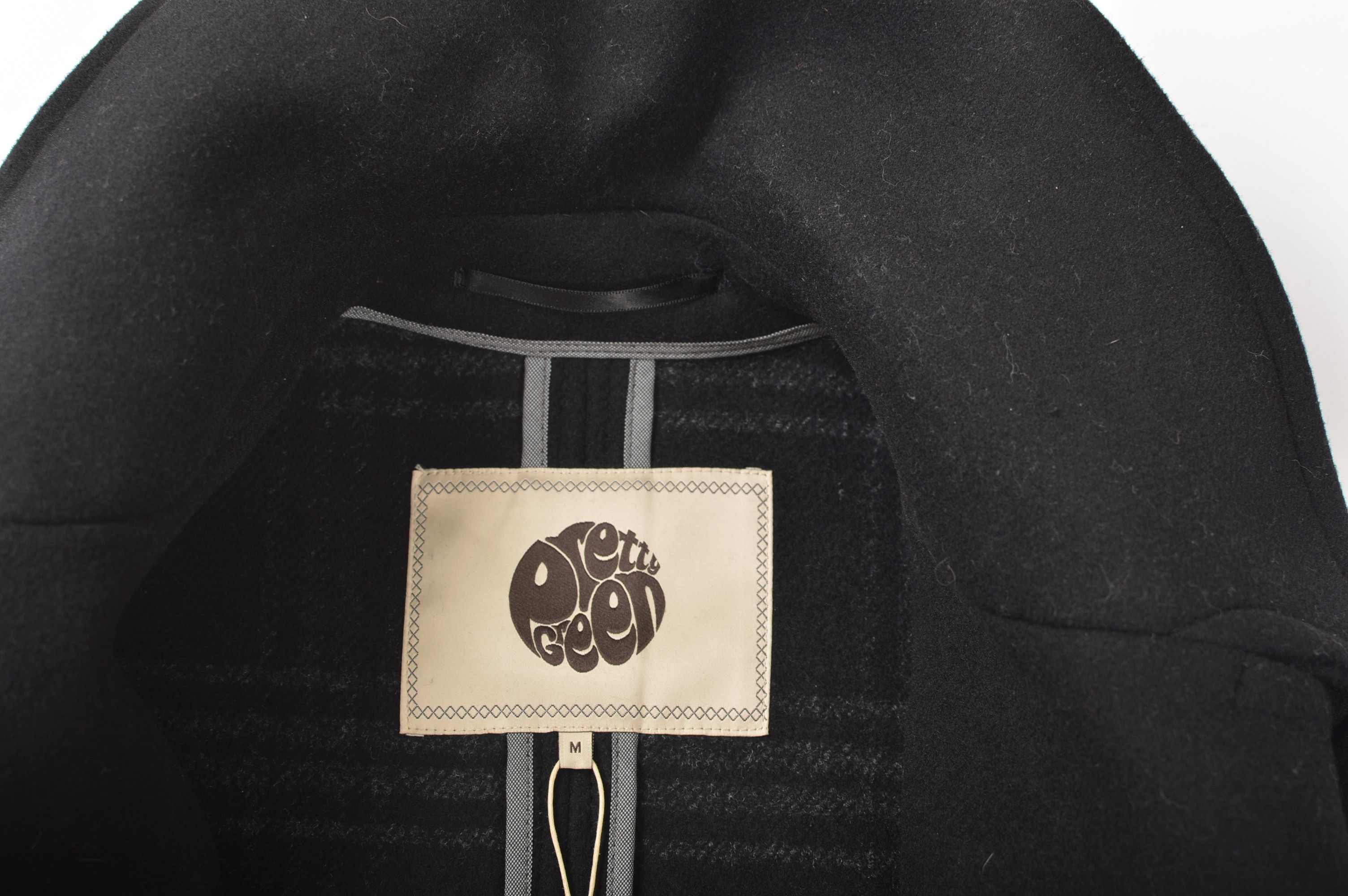Pretty Green Pretty Green Double Breasted Wool Blend Pea Coat Size US M / EU 48-50 / 2 - 5 Thumbnail