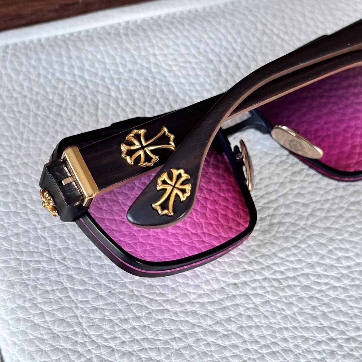 Chrome Hearts Chrome Hearts GUMMER 1/1 ‘Eroticism’ Sunglasses Size ONE SIZE - 5 Thumbnail