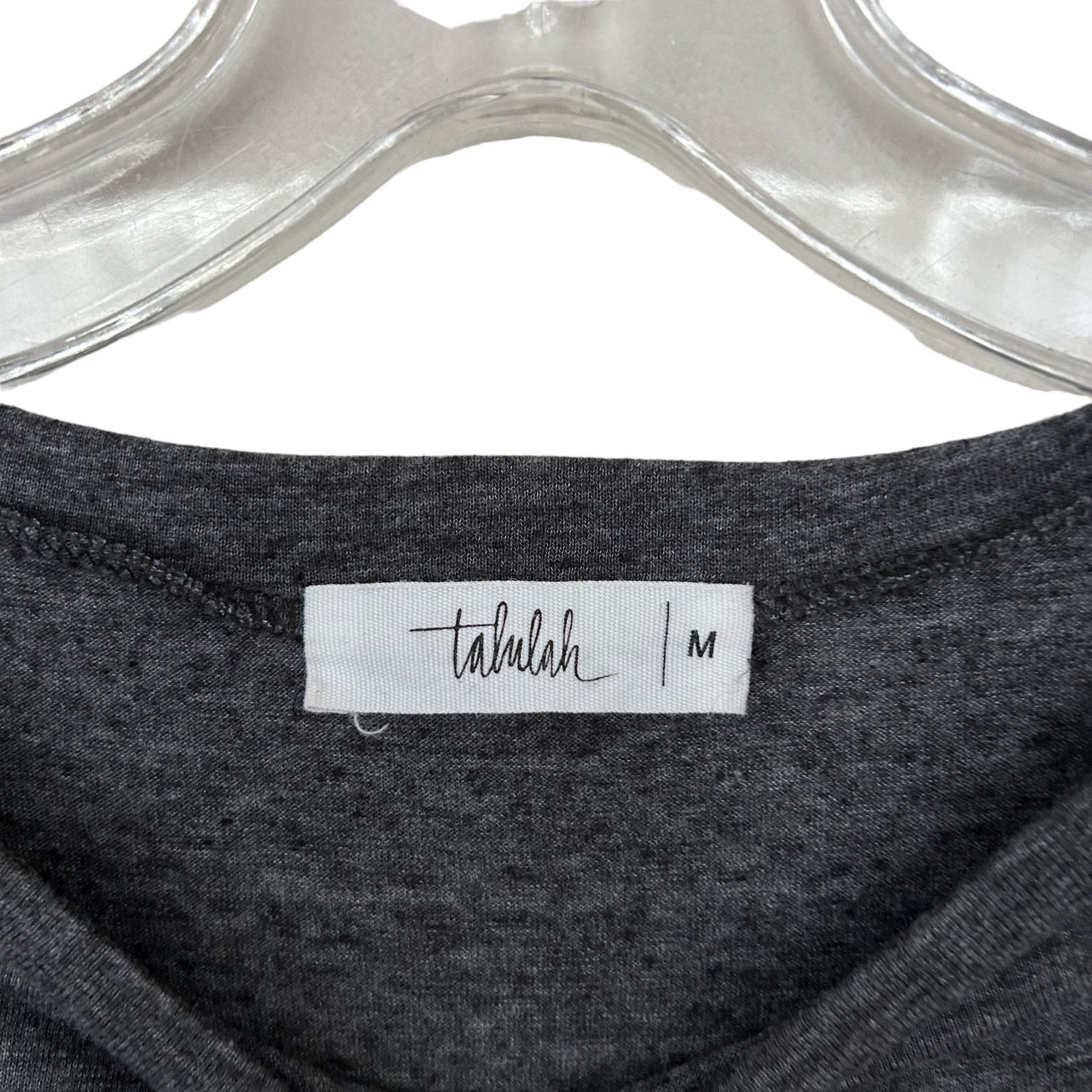 Other Talulah Gray Long Sleeve Shirt Sz M Size M / US 6-8 / IT 42-44 - 2 Thumbnail