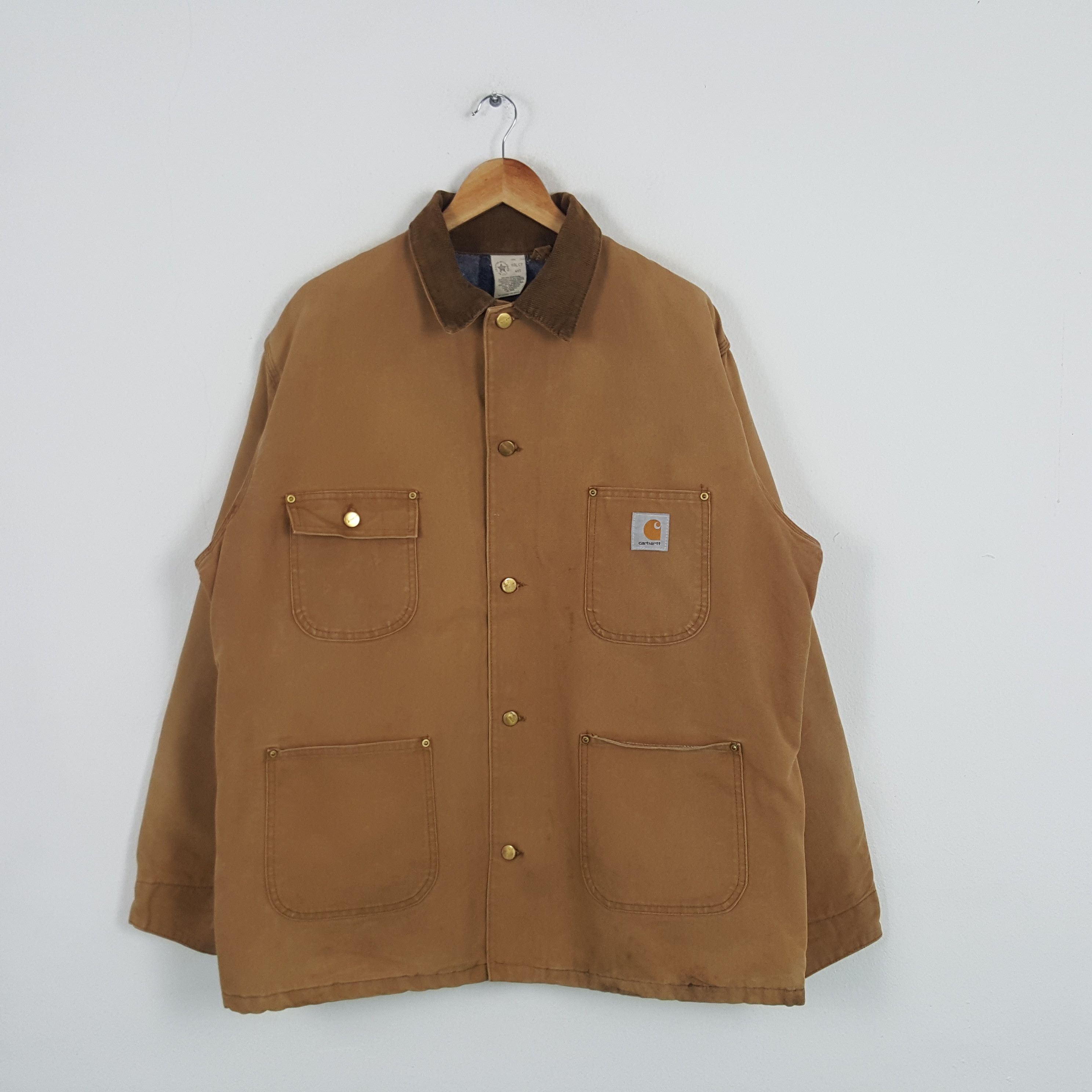 Carhartt × Vintage Vintage Carhartt American Workwear Detroit Jacket Size US XXL / EU 58 / 5 - 1 Thumbnail