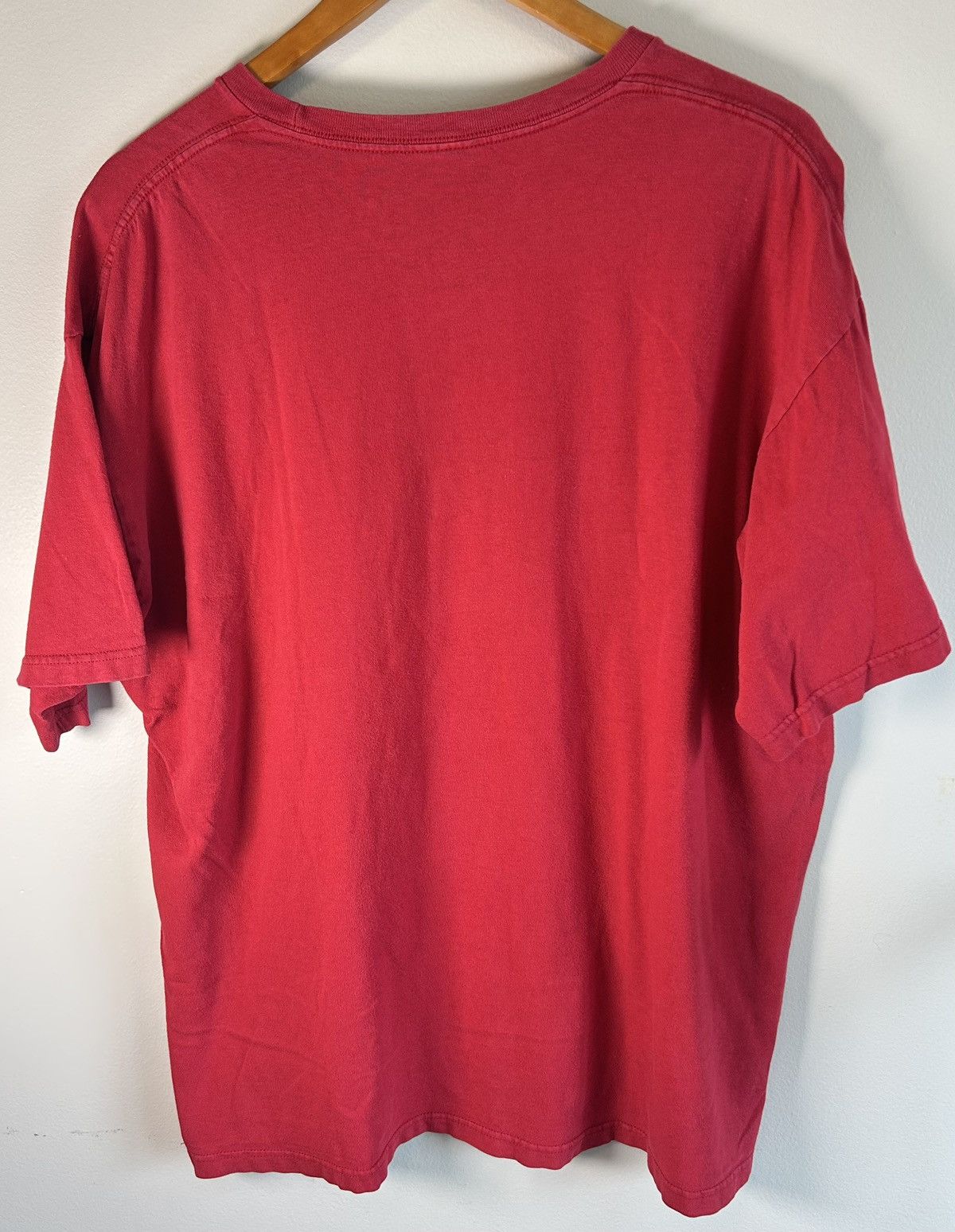 Timberland VTG Timberland Mens Red T-shirt Sz XL “For The Adventure” Size US XL / EU 56 / 4 - 5 Thumbnail