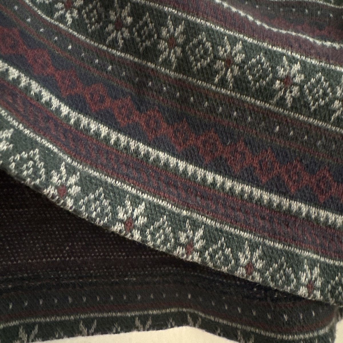 Polo Ralph Lauren Polo Ralph Lauren Winter Pattern Vintage L/S Tee Size US L / EU 52-54 / 3 - 4 Thumbnail
