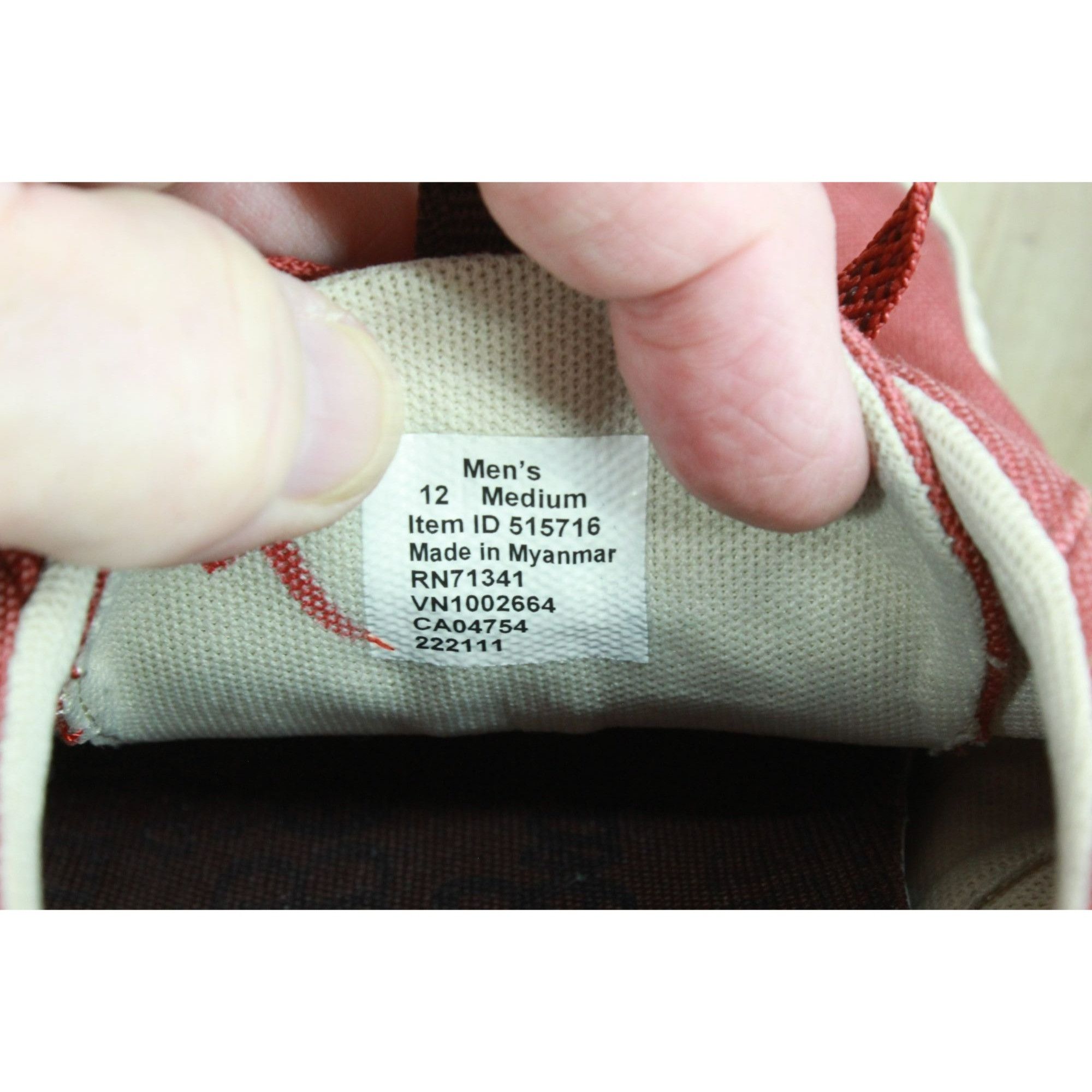 Canvas × L.L. Bean LL Bean Eco Woods Men's Rust Canvas Casual Sneaker Shoes Size US 12 / EU 45 - 9 Thumbnail