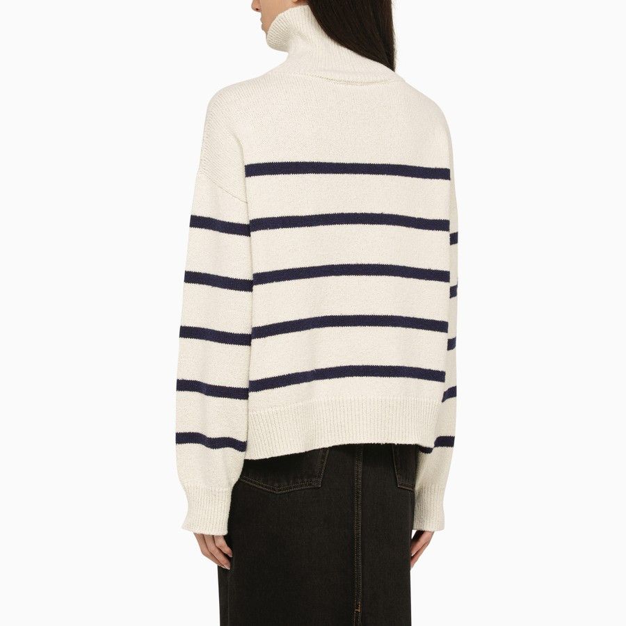 Dsquared2 o1d2blof0824 Striped Turtleneck Sweaters in Multicolor Size M / US 6-8 / IT 42-44 - 3 Thumbnail