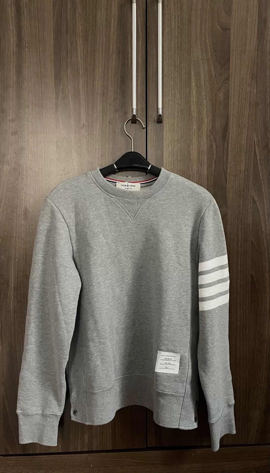 Thom Browne Thom Browne Gray Sweatshirt Size US M / EU 48-50 / 2 - 1 Thumbnail
