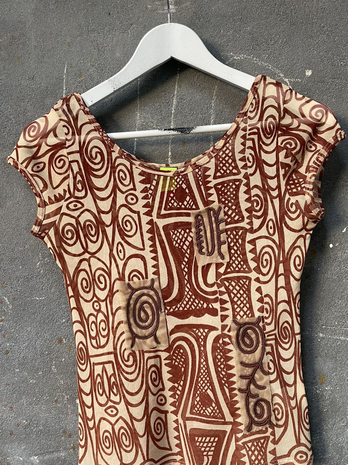 Vintage Save The Queen Mesh Tank Top Japanese JPG Style Y2K Vintage Size L / US 10 / IT 46 - 4 Thumbnail