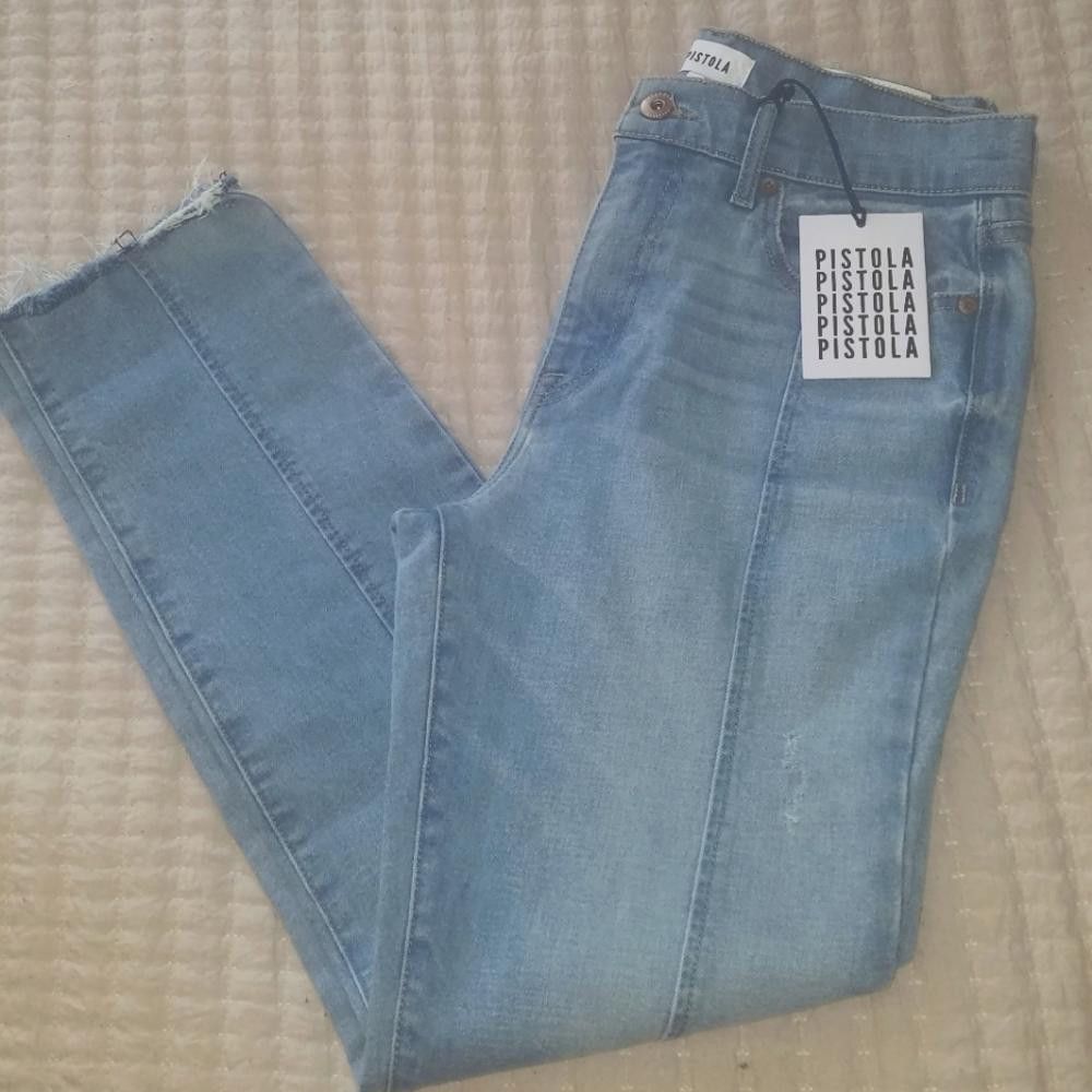 Designer NWT Pistola Jean's Size 27 Size 27" / US 4 / IT 40 - 1 Thumbnail