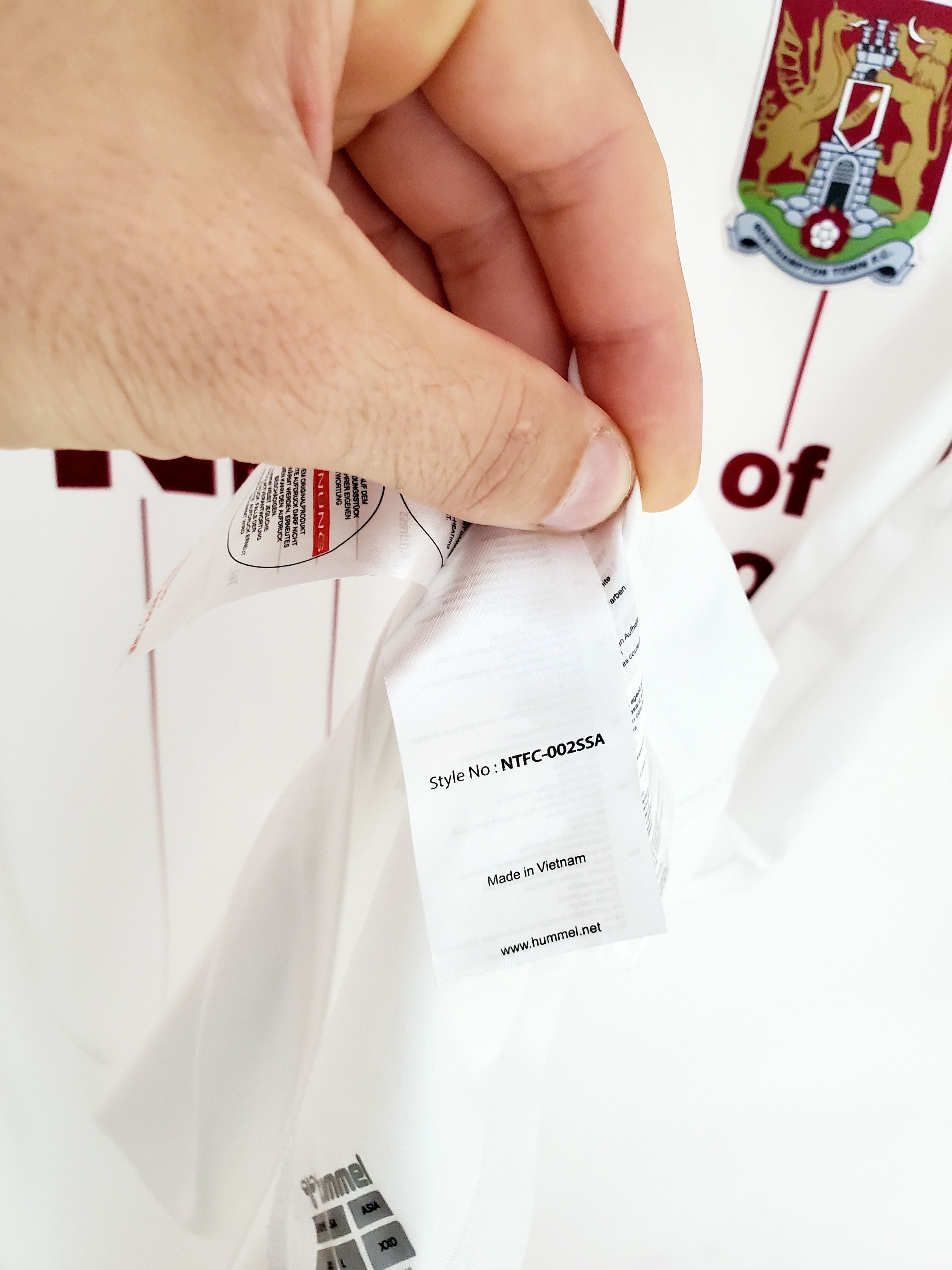 Hummel NORTHAMPTON TOWN 2020/21 Away Hummel Football Jersey Xl Size US XL / EU 56 / 4 - 6 Thumbnail