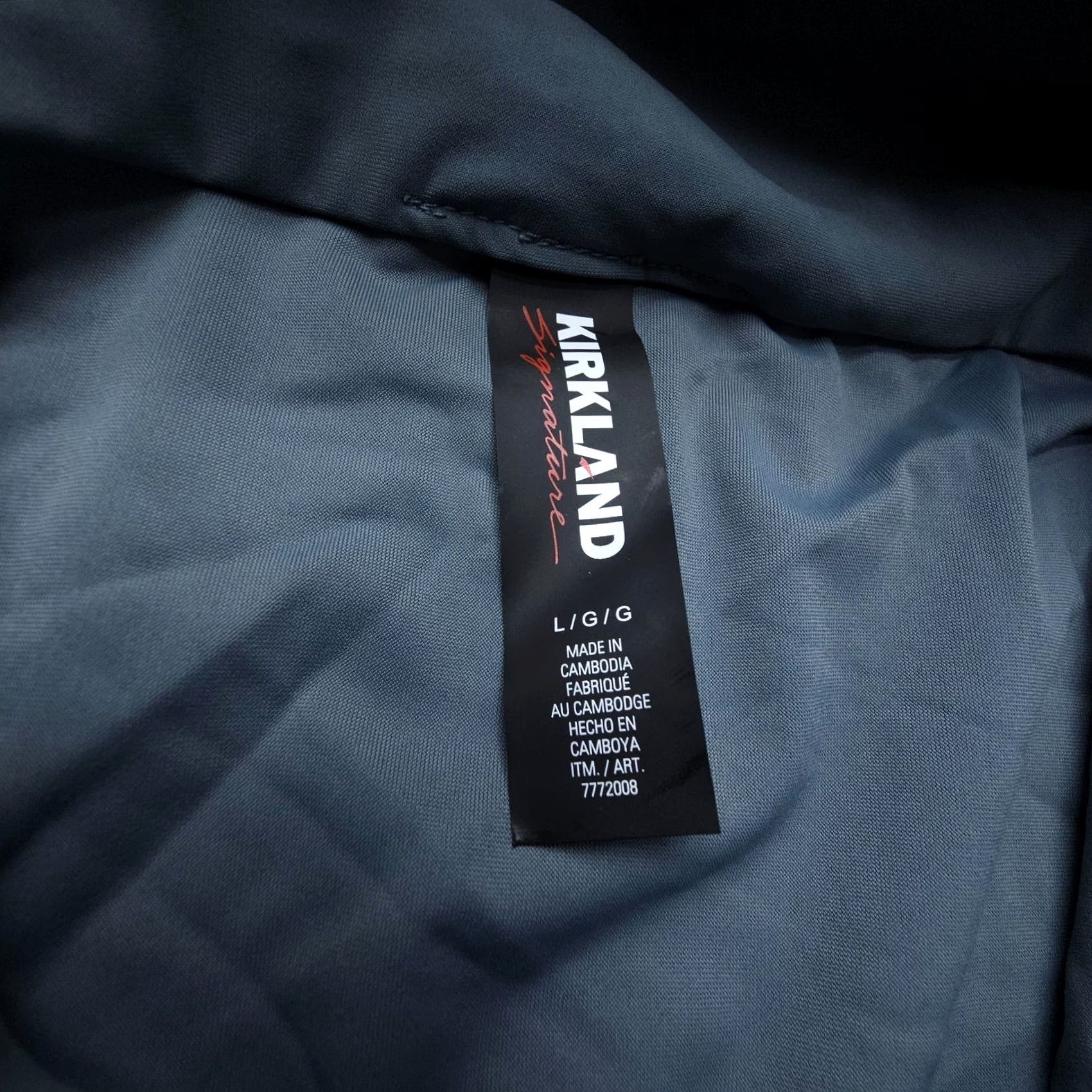 Vintage Kirkland Signature Jacket Blue Full Zip City Casual Travel Womens Large Active Outdoor Lightweight Pockets Stretch Full Zip Size L / US 10 / IT 46 - 7 Thumbnail