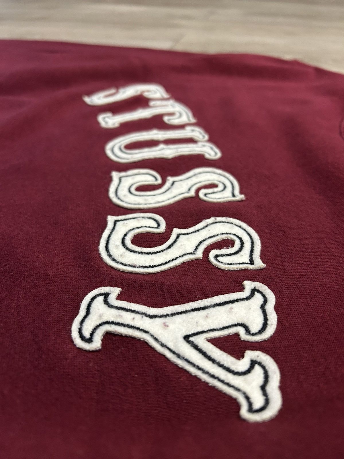 Stussy Vintage Stussy Cut & Stitch Logo Crewneck Size US L / EU 52-54 / 3 - 2 Thumbnail