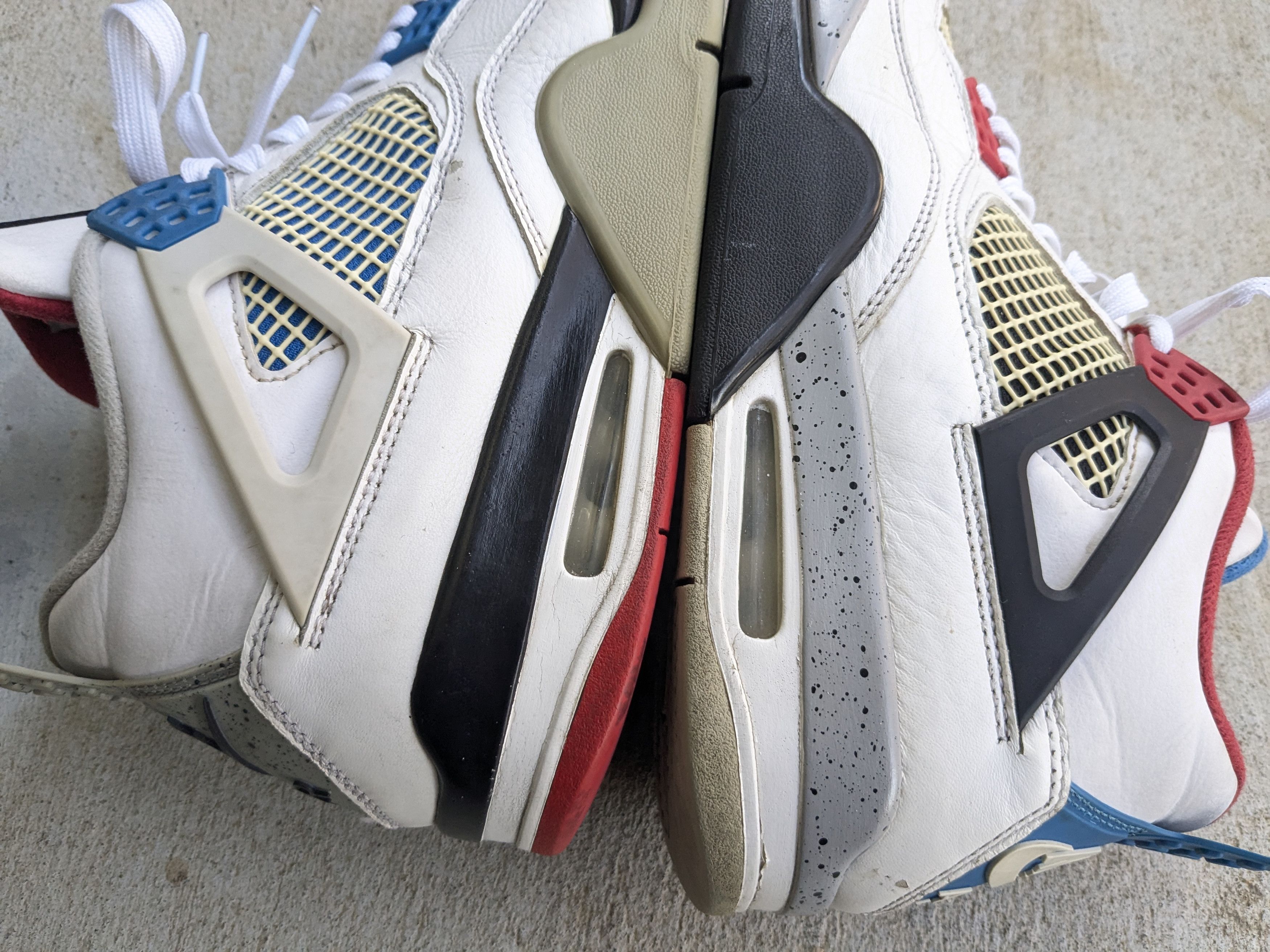 Jordan Brand Nike Air Jordan 4 Retro What The 10 CI1184-146 Leather Size US 10 / EU 43 - 10 Thumbnail