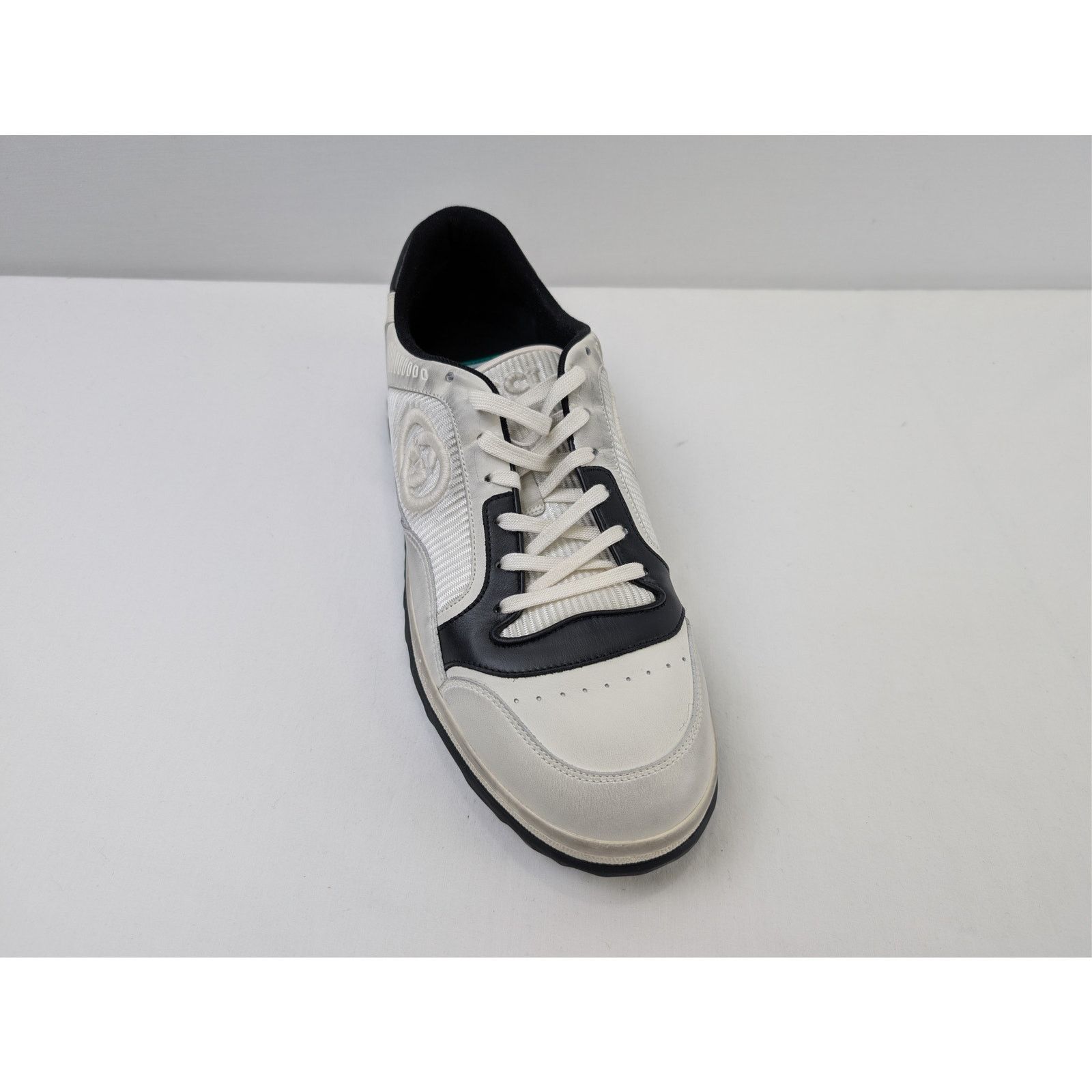 Gucci o1rshd1 Men's Mac80 GG Low Top Sneakers in Off-White Size US 12.5 / EU 45-46 - 3 Thumbnail