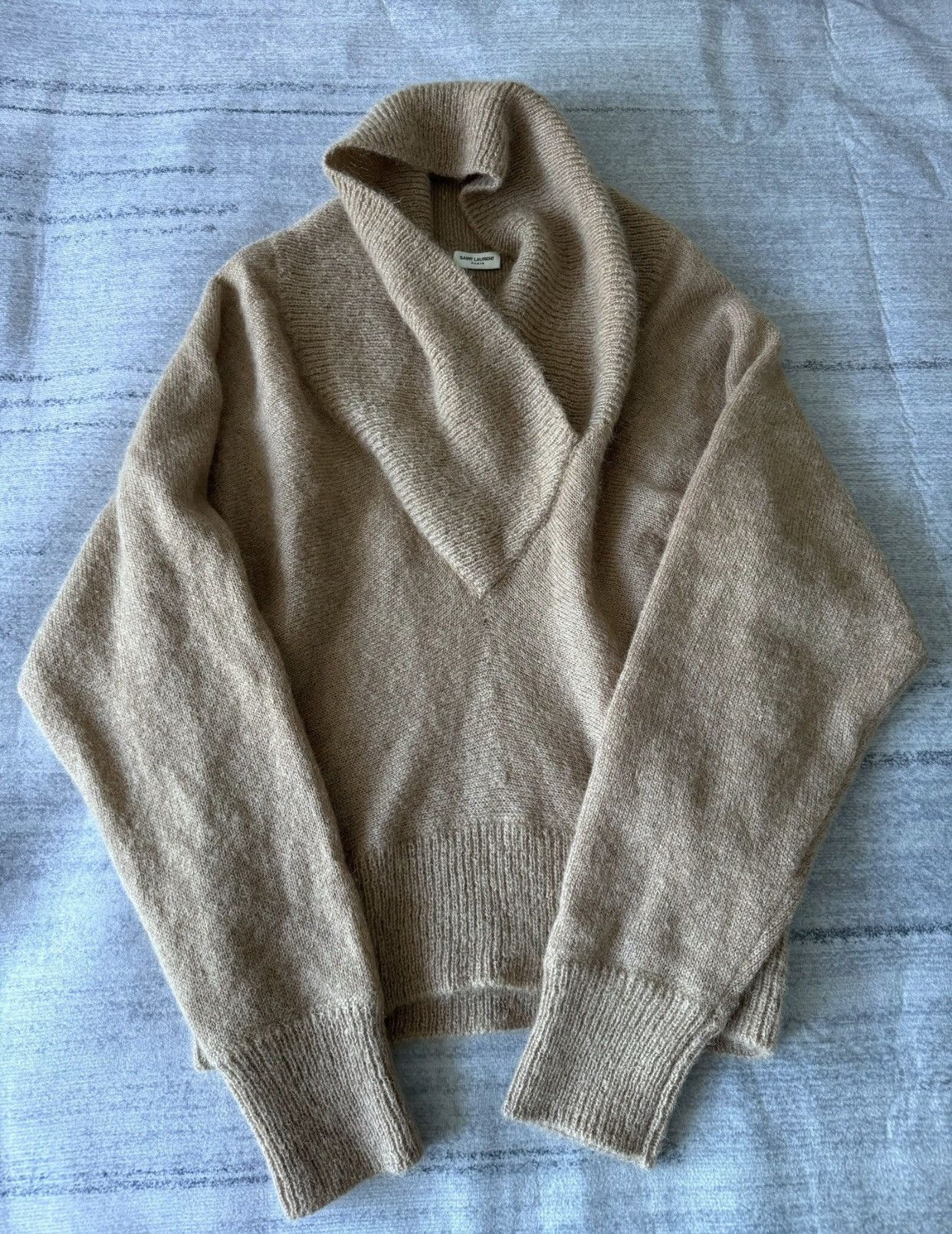 Saint Laurent Paris Saint Laurent 23aw mohair sweater - DMC Size US M / EU 48-50 / 2 - 1 Thumbnail
