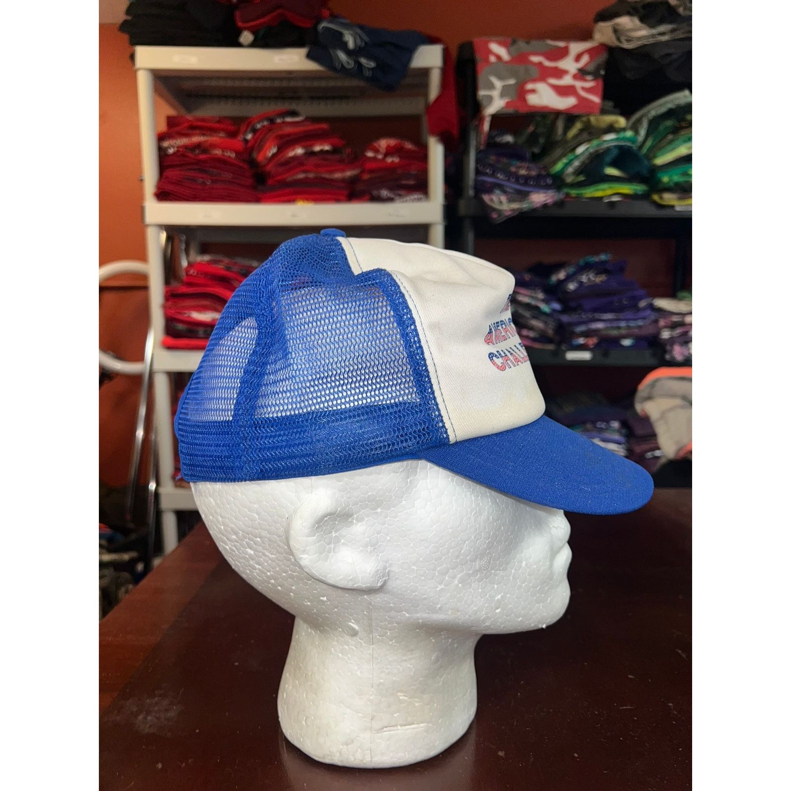 Vintage Vintage The American Challenger Hat Cap Snap Back Mens USA Size ONE SIZE - 7 Thumbnail