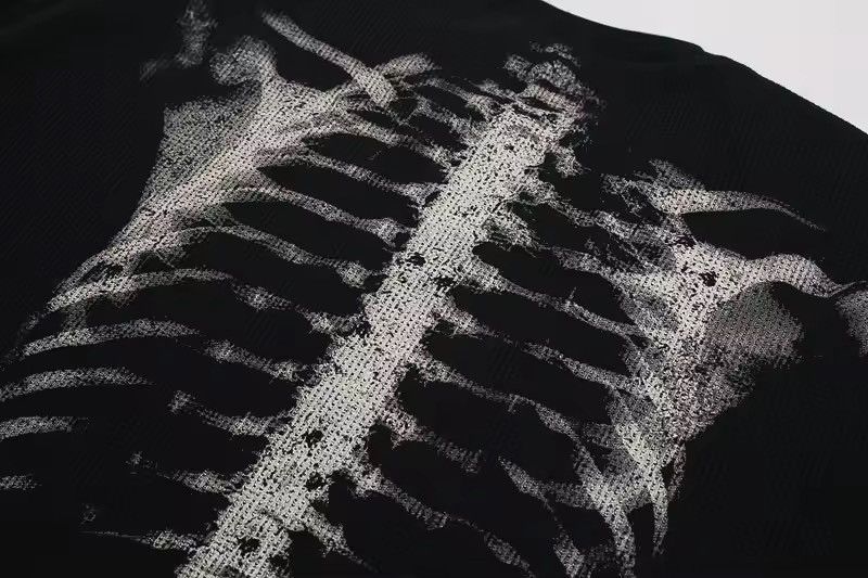 Other Punk Streetwear Grunge Skeleton Bone X-Ray Long Sleeve Size US L / EU 52-54 / 3 - 5 Thumbnail