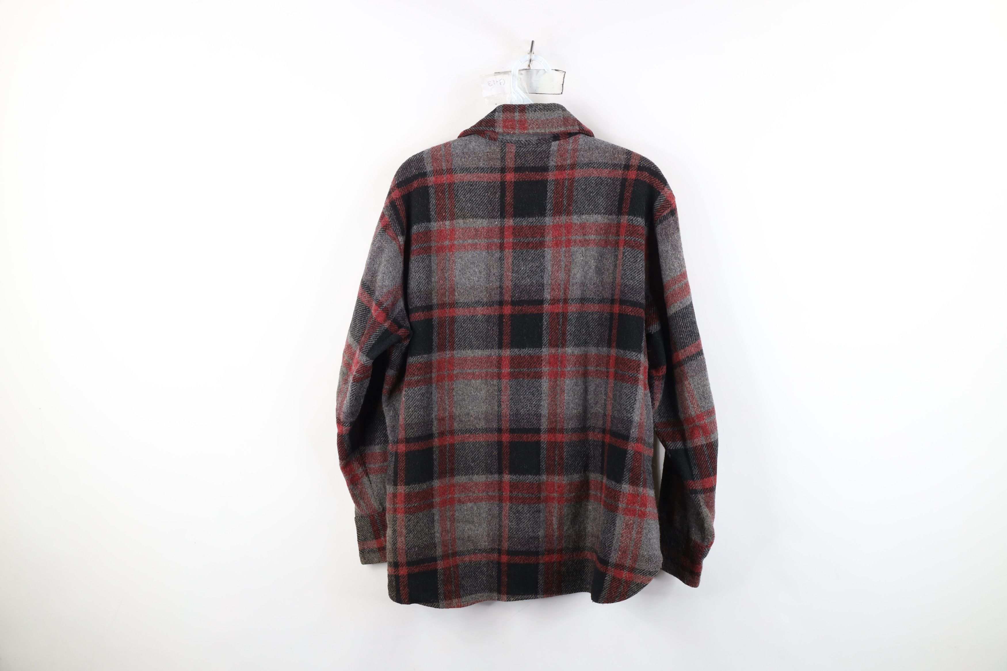 Vintage Vintage 60s 70s Streetwear Shirt Jacket Jac Shirt Plaid Size US M / EU 48-50 / 2 - 13 Thumbnail
