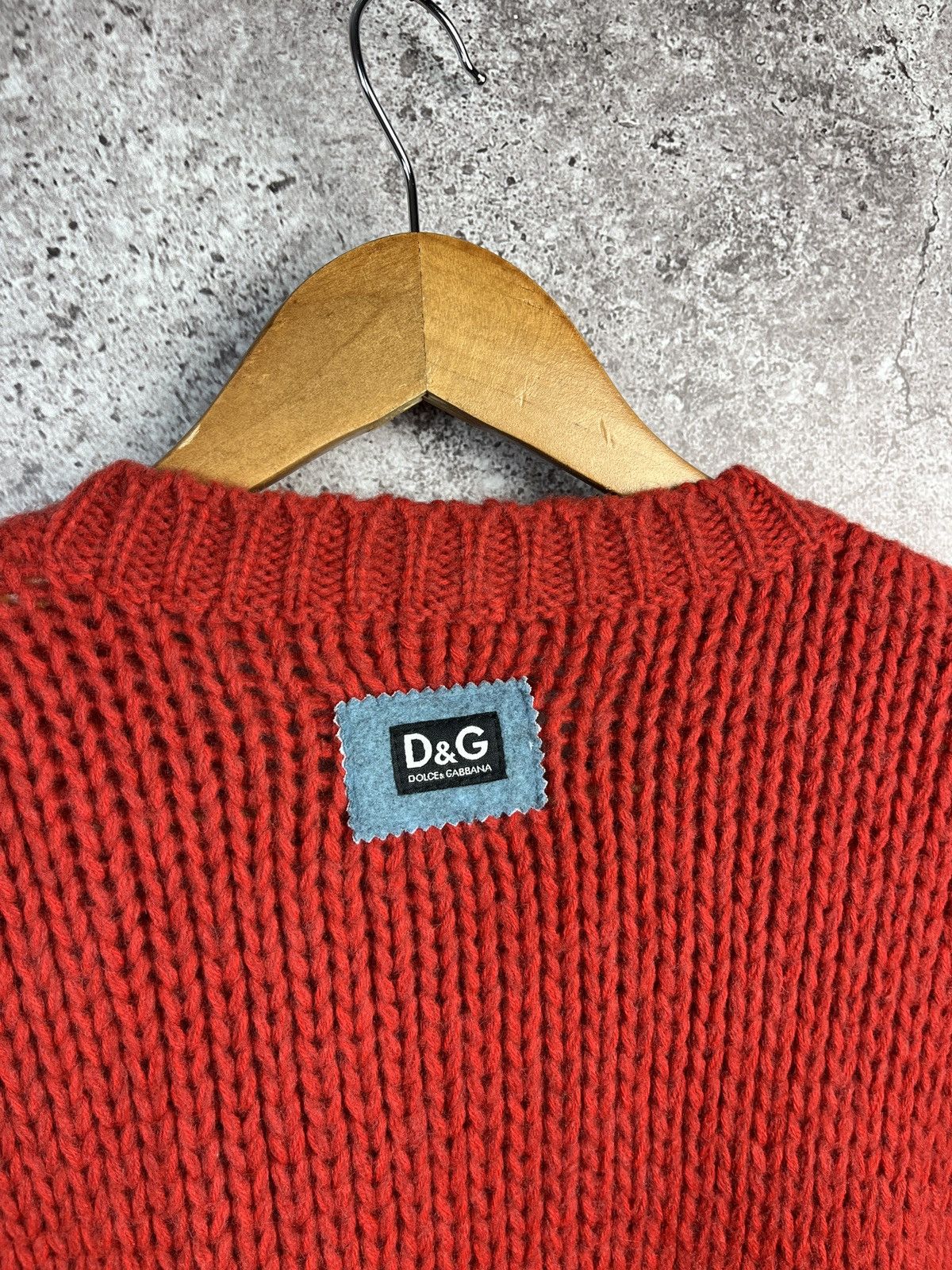 Dolce & Gabbana D&G Wool Sweater Size L / US 10 / IT 46 - 4 Thumbnail