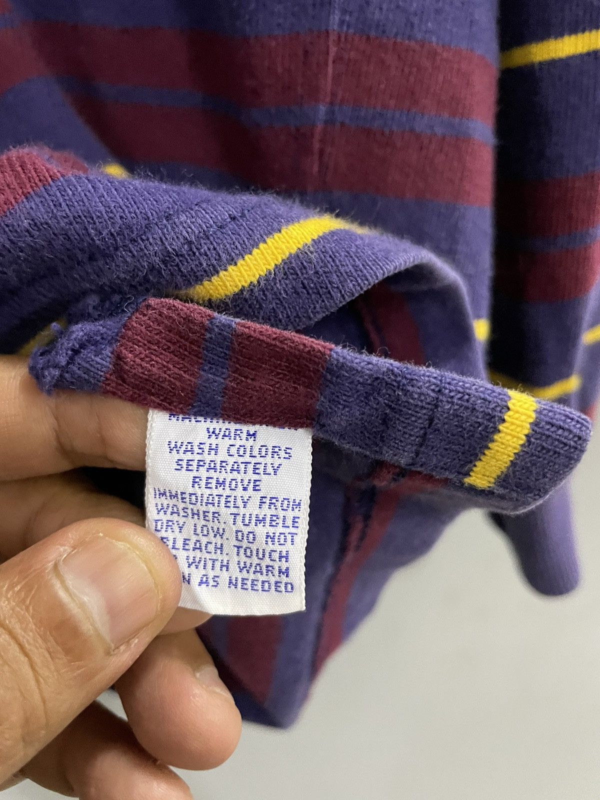 Polo Ralph Lauren Vintage POLO RALPH LAUREN Rugby Shirt USA Made Lions Size US M / EU 48-50 / 2 - 4 Thumbnail