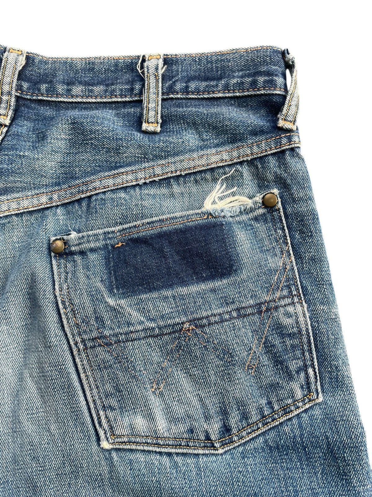 Wrangler Vintage Wrangler Blue Bell Selvedge Denim Size US 33 - 9 Thumbnail