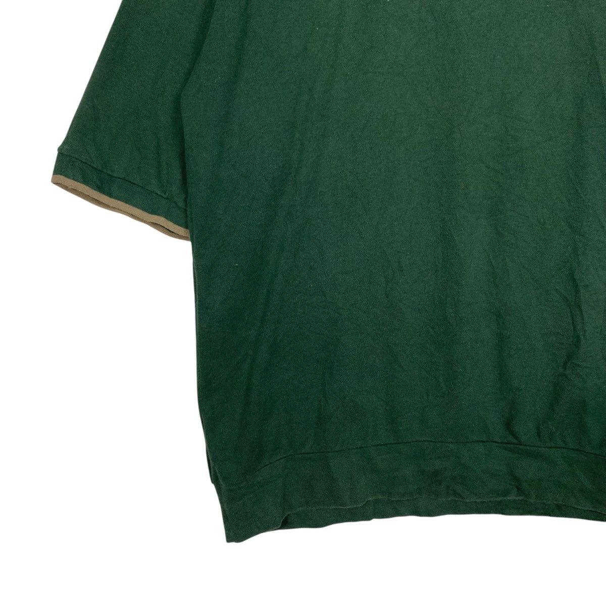 Fila 90’s FILA Short Sleeve Green V Neck Sweatshirt #2399-C107 Size US XL / EU 56 / 4 - 3 Thumbnail