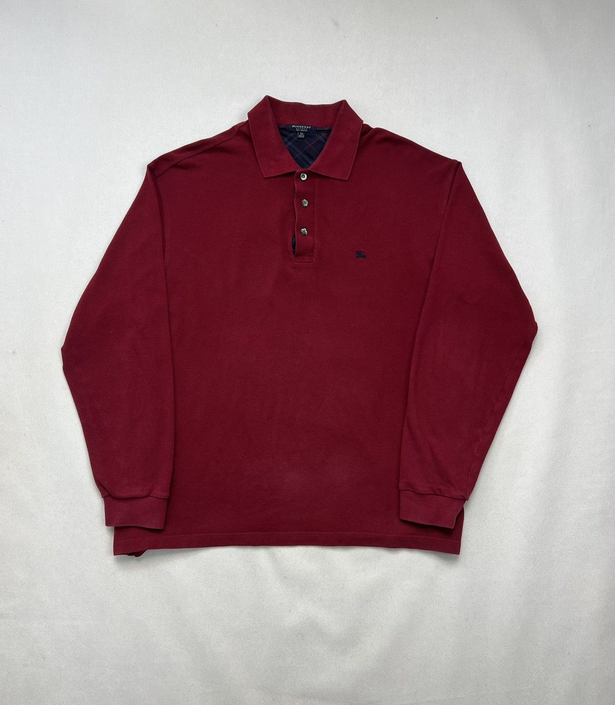 Burberry Longsleeve Burberry London Vintage Small Logo Size US XL / EU 56 / 4 - 1 Thumbnail