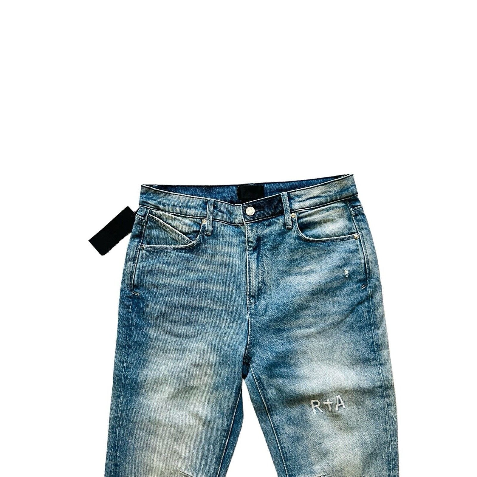 Rta RtA Mens Denis Flared Skinny Jeans Blue $245 Size 31/32 Size US 31 - 2 Thumbnail