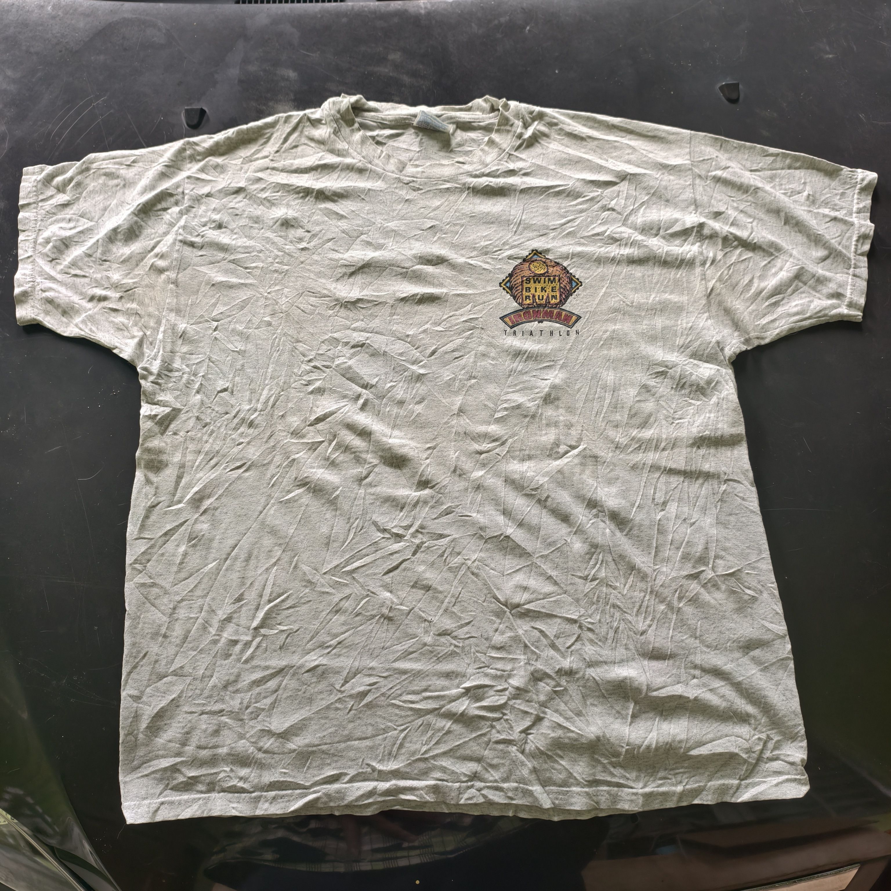 Hanes Vtg Ironman Kona hawaii triathlon Size US XL / EU 56 / 4 - 5 Thumbnail
