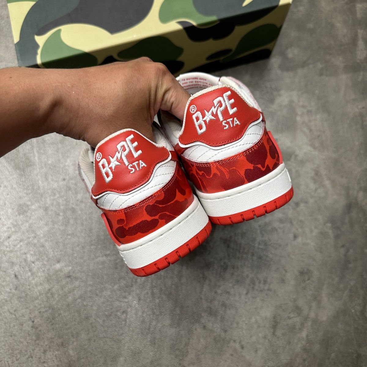Bape A Bathing APE Clutch Sta SK8 Size US 9 / EU 42 - 5 Thumbnail