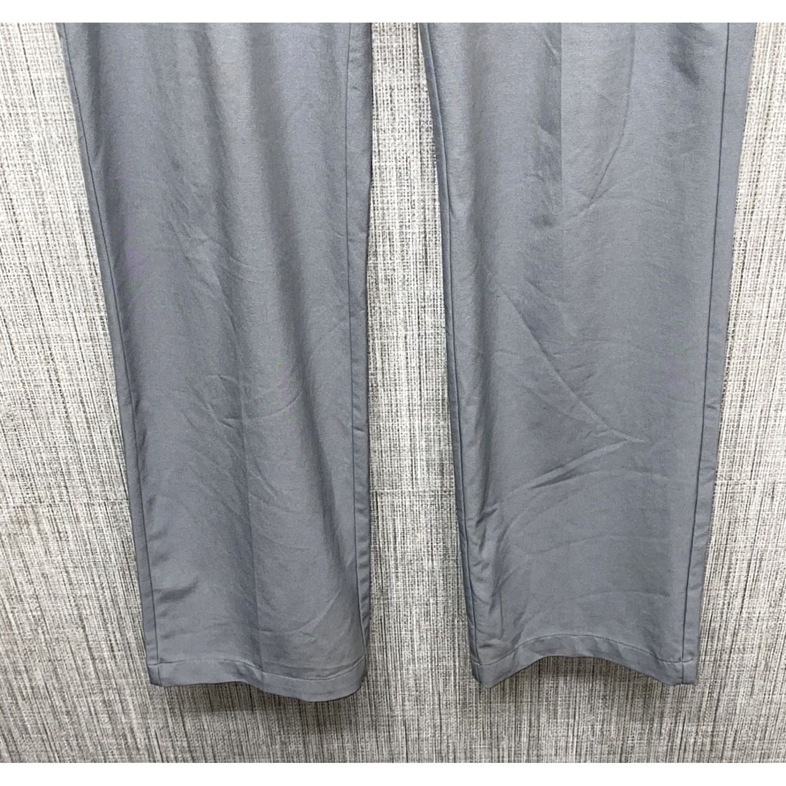 Adidas Adidas Golf Pants Mens Gray Polyester 32x32 Regular Flat Front Inseam 32 Size 32 Casual Sportswear Pants Size US 32 / EU 48 - 3 Thumbnail