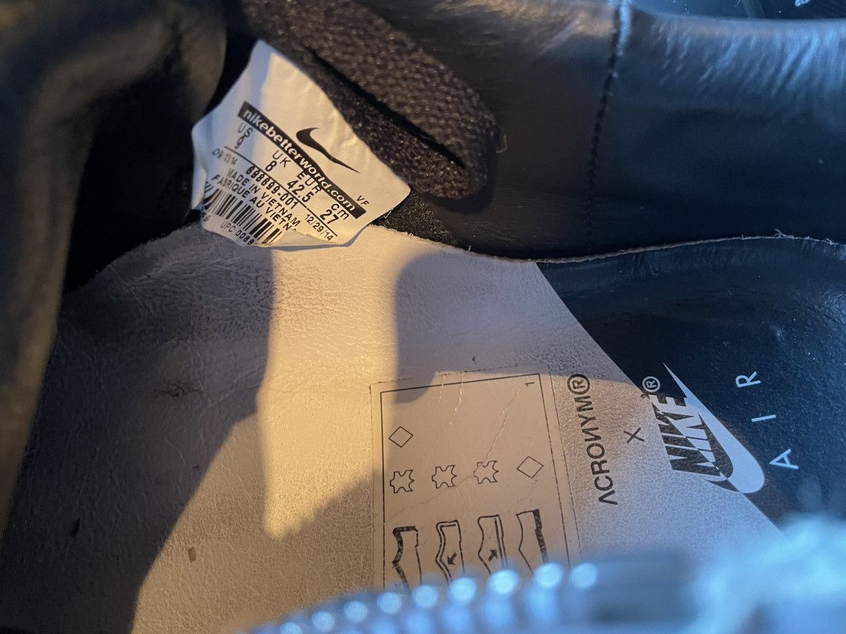 Acronym × Nike Nike x Acronym Lunar Force 1 Size US 9 / EU 42 - 7 Thumbnail