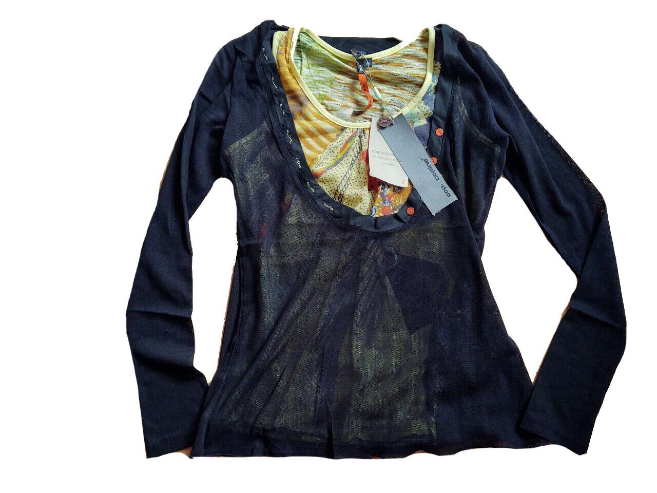 Cop Copine Cop.Copine black longsleeve+tank top sz M made in France New Size M / US 6-8 / IT 42-44 - 1 Thumbnail