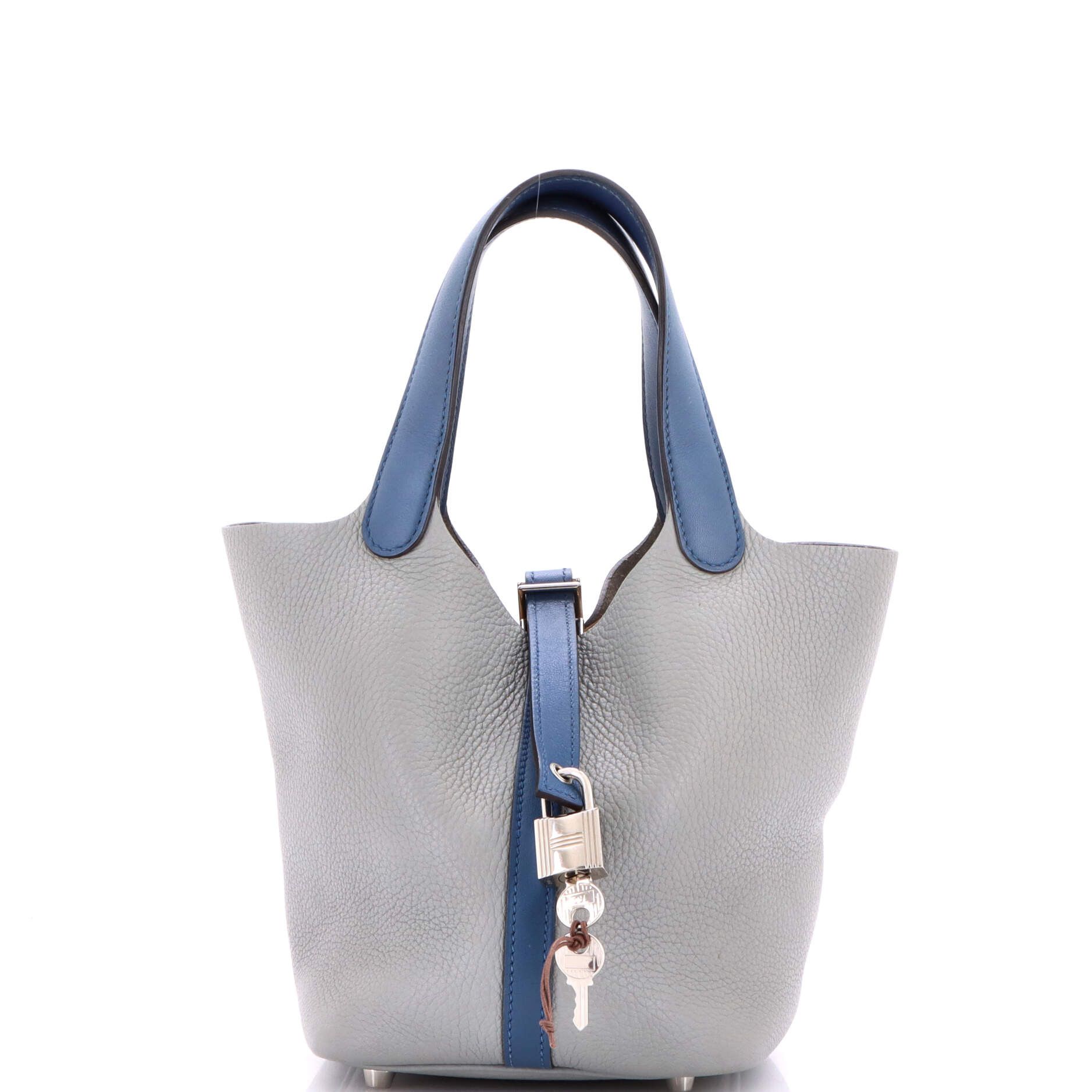Hermes Bicolor Picotin Lock Bag Size ONE SIZE - 1 Thumbnail