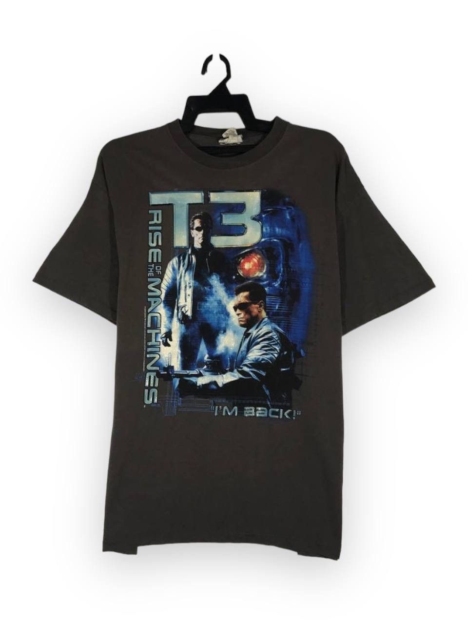 Vintage vintage 2003 Terminator 3 robot cyborg arnold schwezeneiger Size US XL / EU 56 / 4 - 1 Thumbnail
