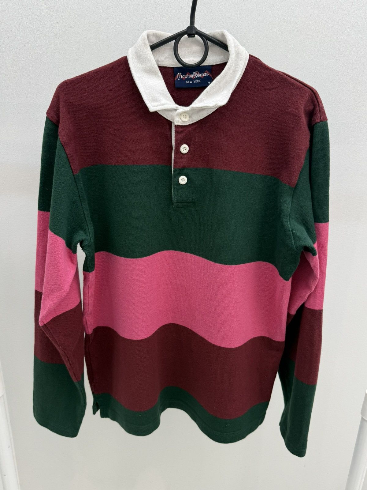 Rowing Blazers Rowing Blazers Rugby Long Sleeve Polo Shirt | Grailed