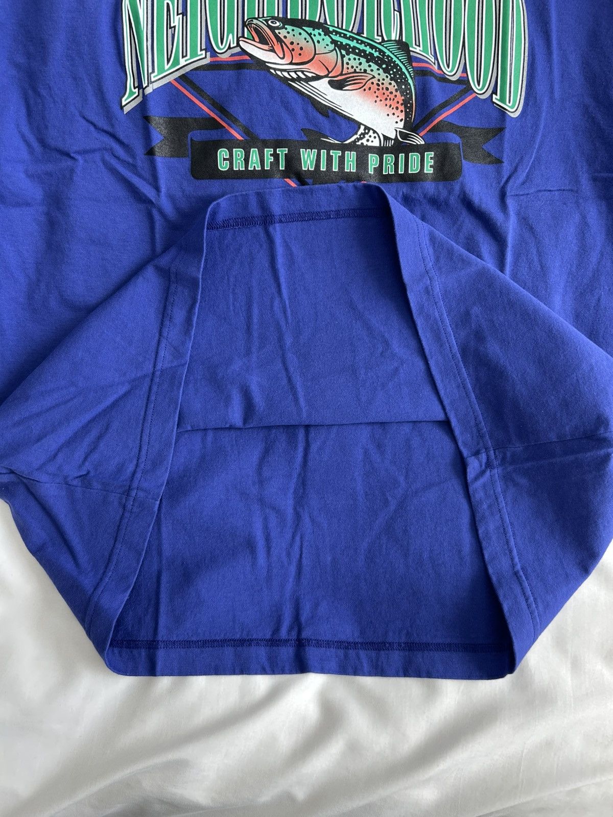 Japanese Brand × Neighborhood Neighborhood Tee Craft With Pride Made in Japan Fishing Size US L / EU 52-54 / 3 - 5 Thumbnail