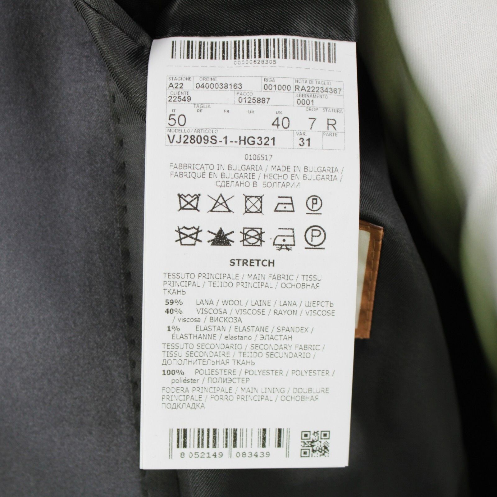 Pal Zileri Pal Zileri Cerimonia NWT Wool Blend Dinner Jacket Size 50R 4 Size 40R - 9 Thumbnail