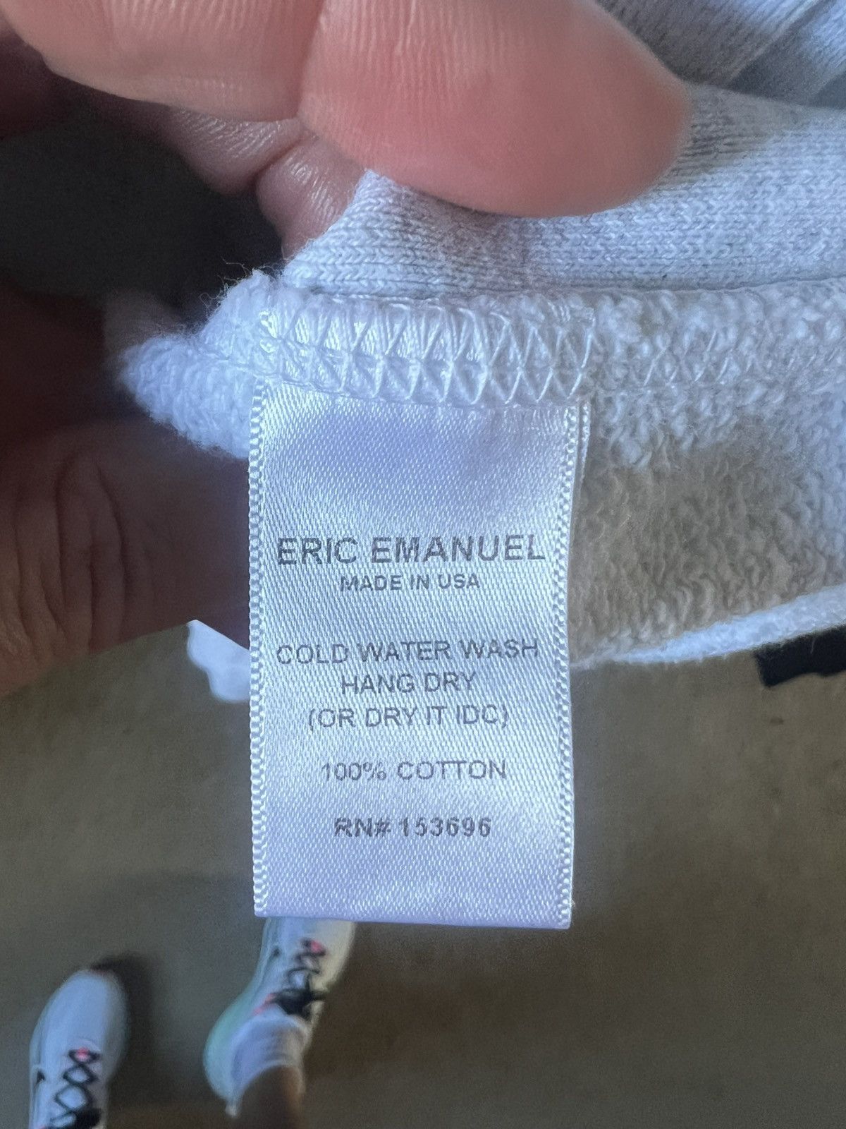 Eric Emanuel Eric Emanuel grey with purple & yellow bolt hoodie Size US XL / EU 56 / 4 - 8 Thumbnail