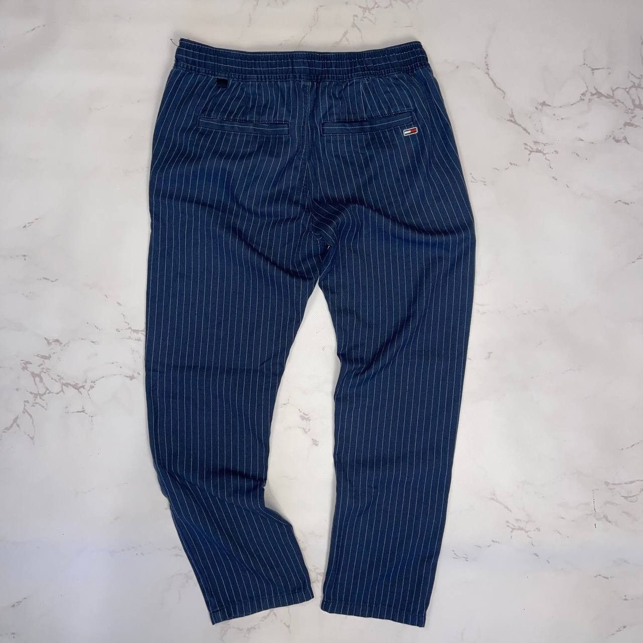 Tommy Hilfiger Tommy Hilfiger Striped Casual Pants Strech Size M Blue Size US 42 / EU 58 - 1 Thumbnail