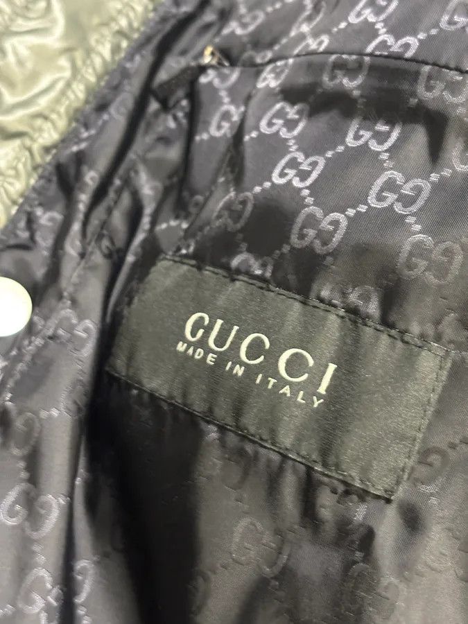 Gucci AW2011 Gucci Black & Grey Nylon Quilted Puffer Jacket Size US S / EU 44-46 / 1 - 9 Thumbnail