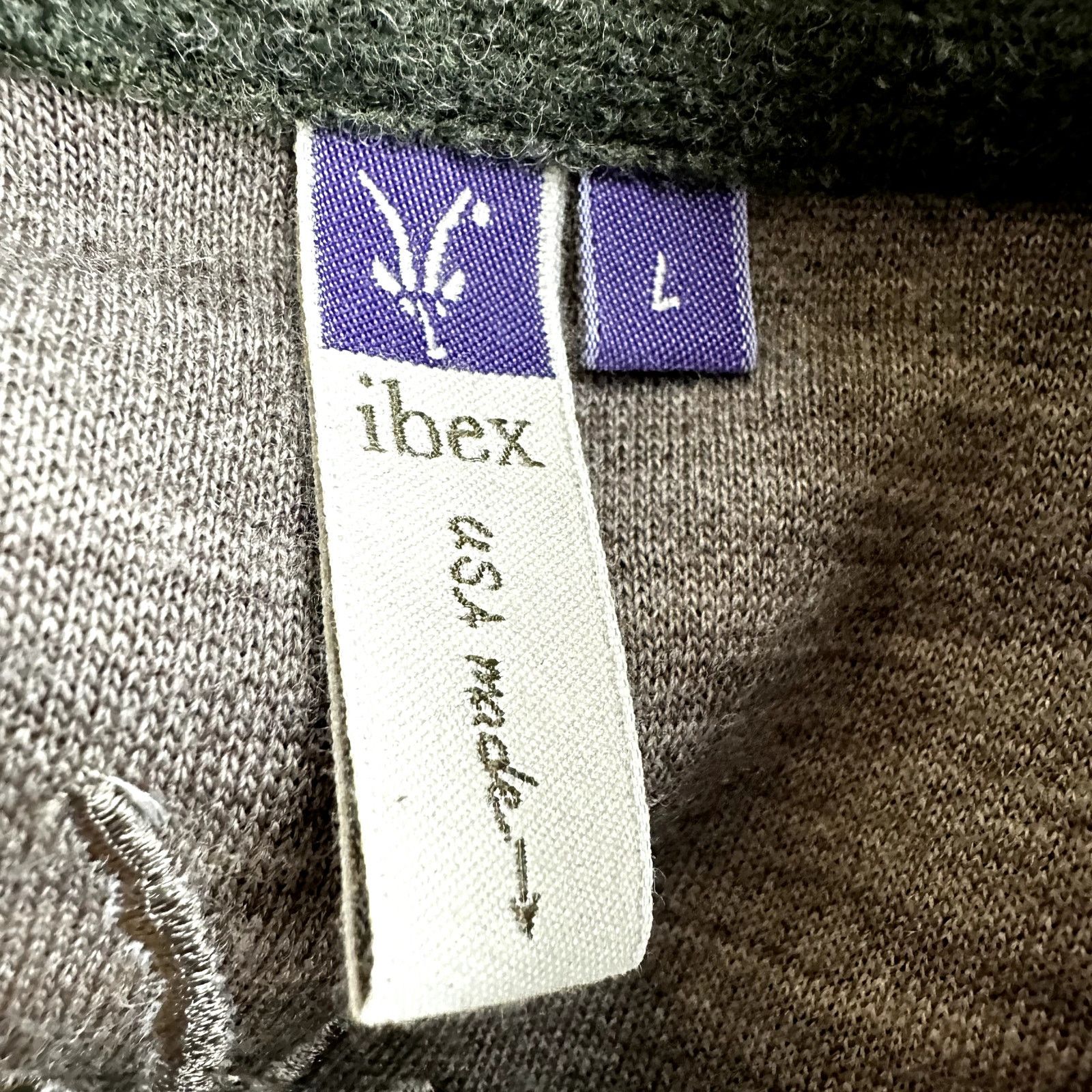 Ibex Ibex Full Zip Sweater Jacket Mock Neck Colorblock Brown L Size US L / EU 52-54 / 3 - 4 Thumbnail