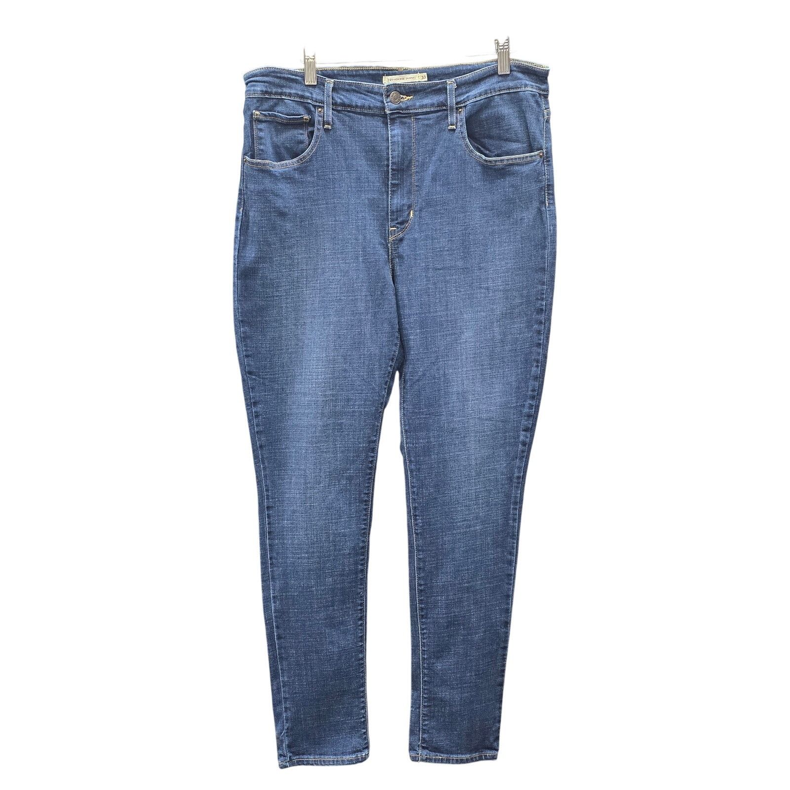 Levi's Levis 721 High Rise Skinny Jeans, Women's Size 33 Size 33" - 1 Thumbnail
