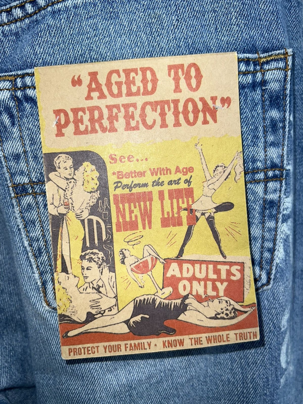 Better With Age Better With Age Campaign Long Denim Short Size US 34 / EU 50 - 7 Thumbnail