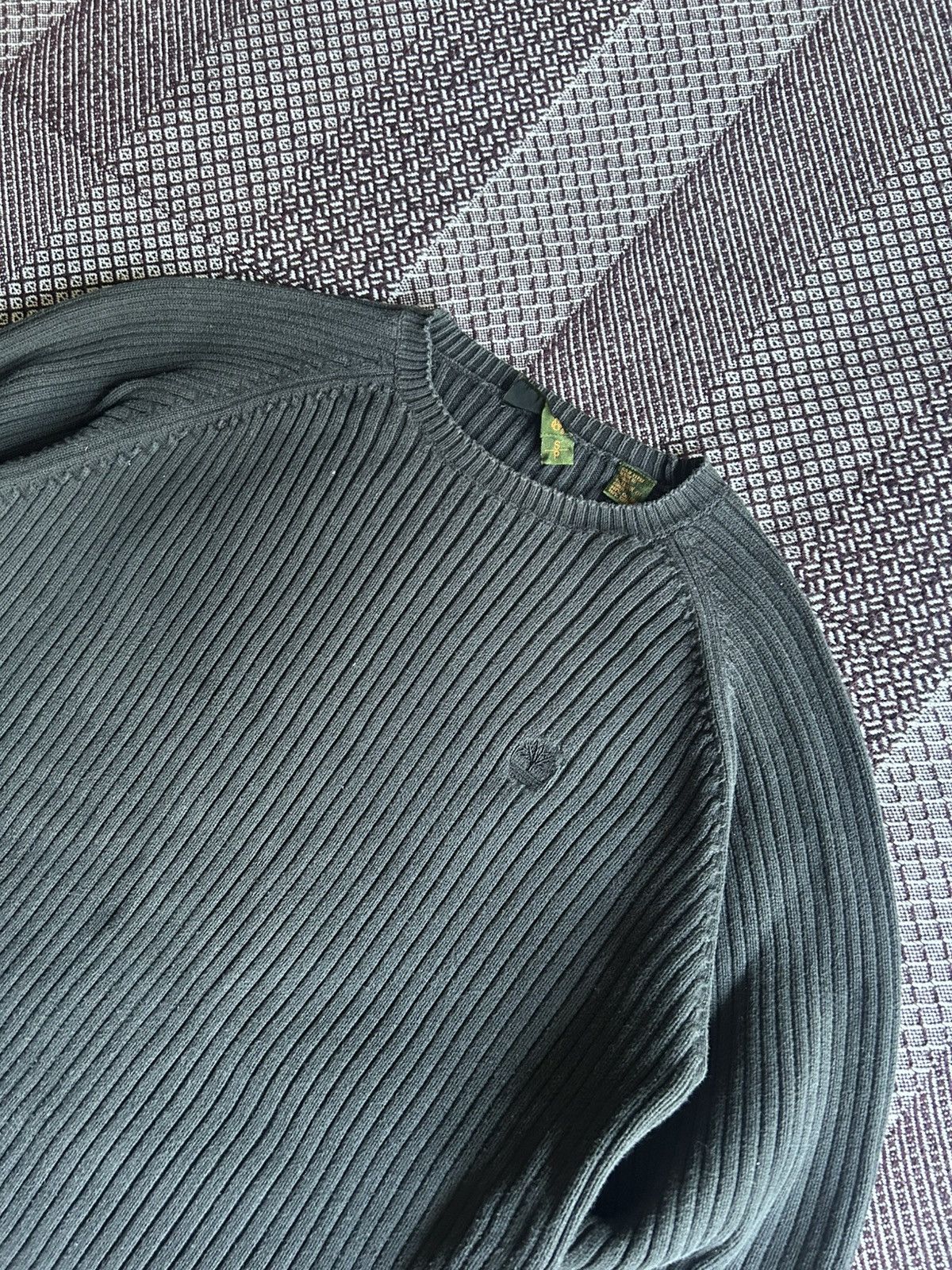 Timberland × Vintage Vintage Striped Y2K Timberland Crewneck Sweater Faded Size S Size US S / EU 44-46 / 1 - 3 Thumbnail