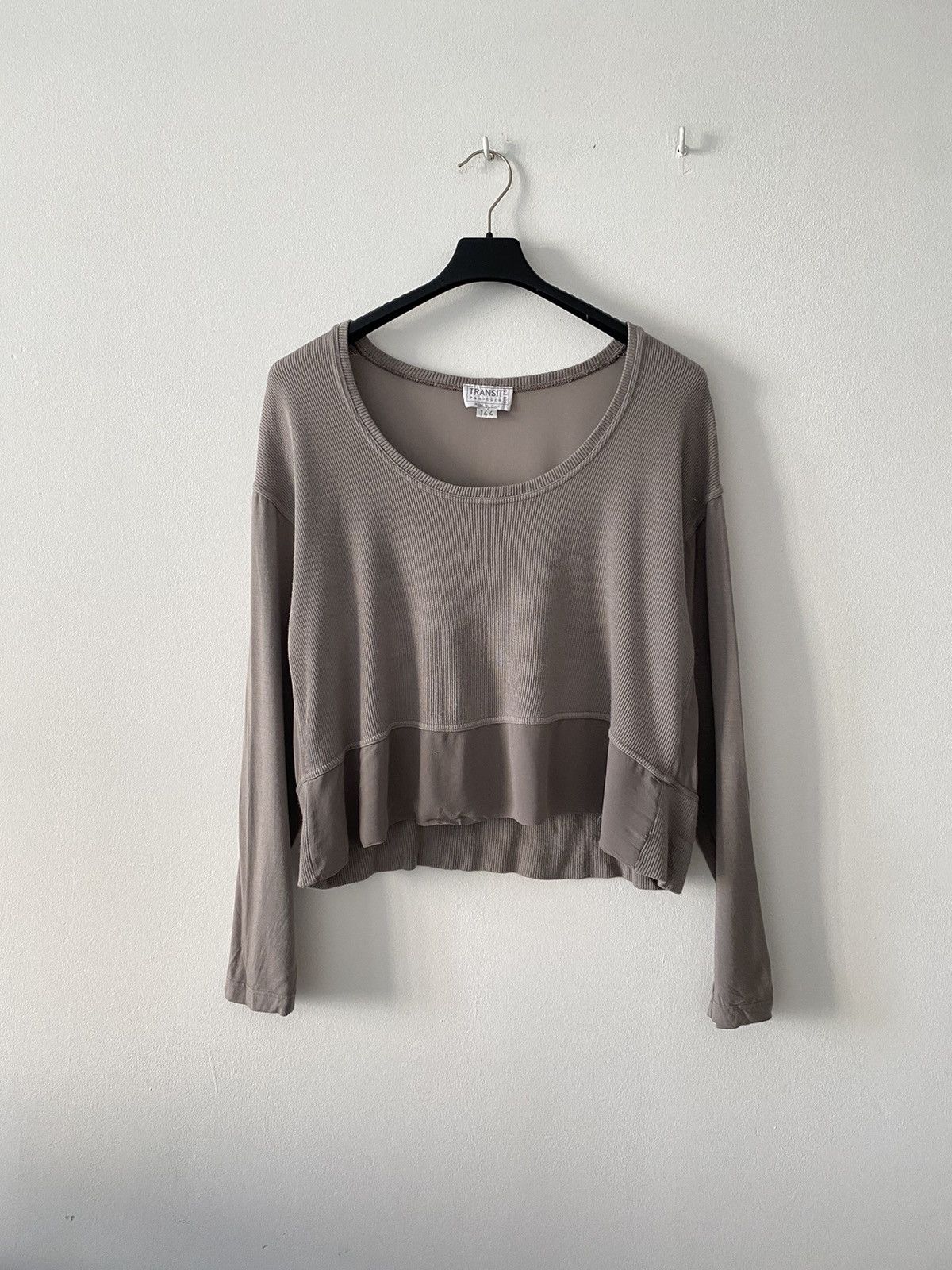 Transit Transit Par-Such Blouse Longsleeve Top Size M / US 6-8 / IT 42-44 - 1 Thumbnail