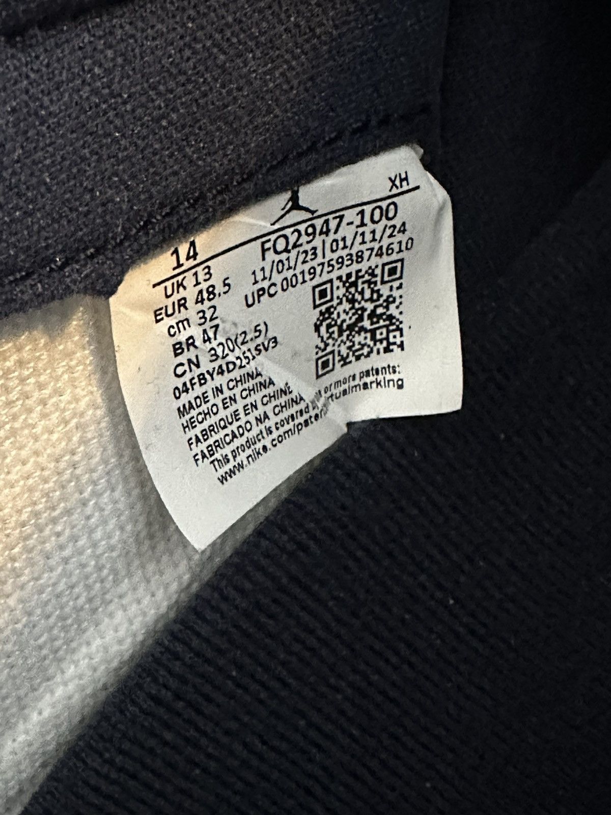 Nike Air Jordan 1 hi OG “denim” Size US 14 / EU 47 - 6 Thumbnail