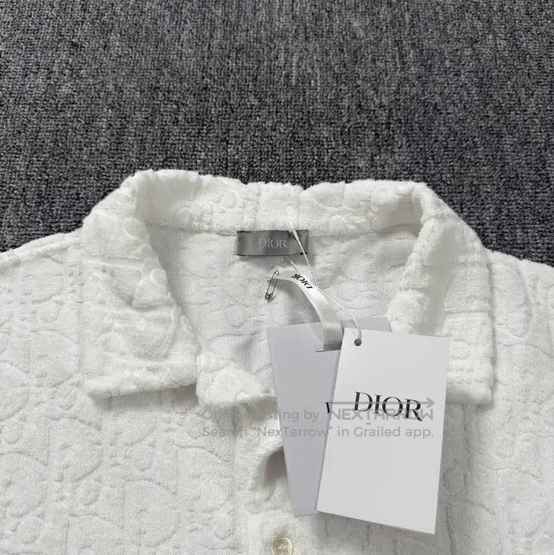 Dior Dior White Cotton Men's Polo . Size US S / EU 44-46 / 1 - 3 Thumbnail